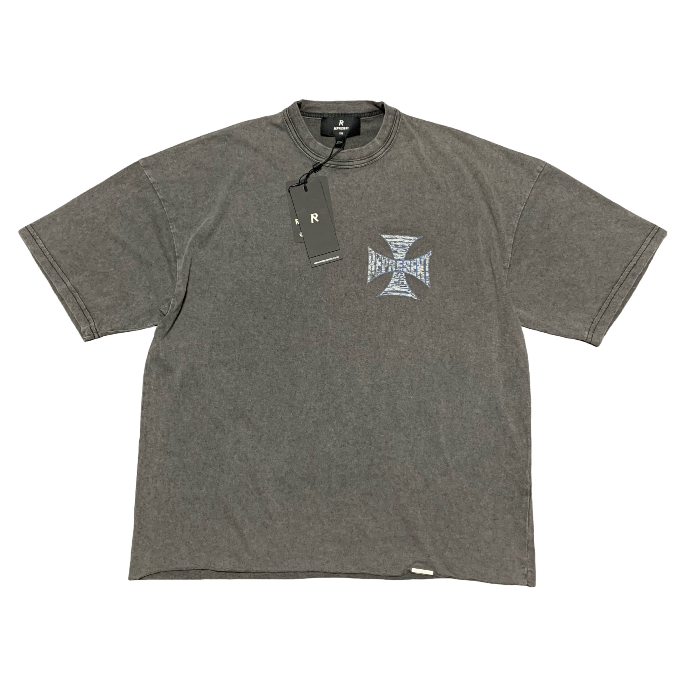 Represent XXS Mike Heaton Exclusive Vintage Grey Tee