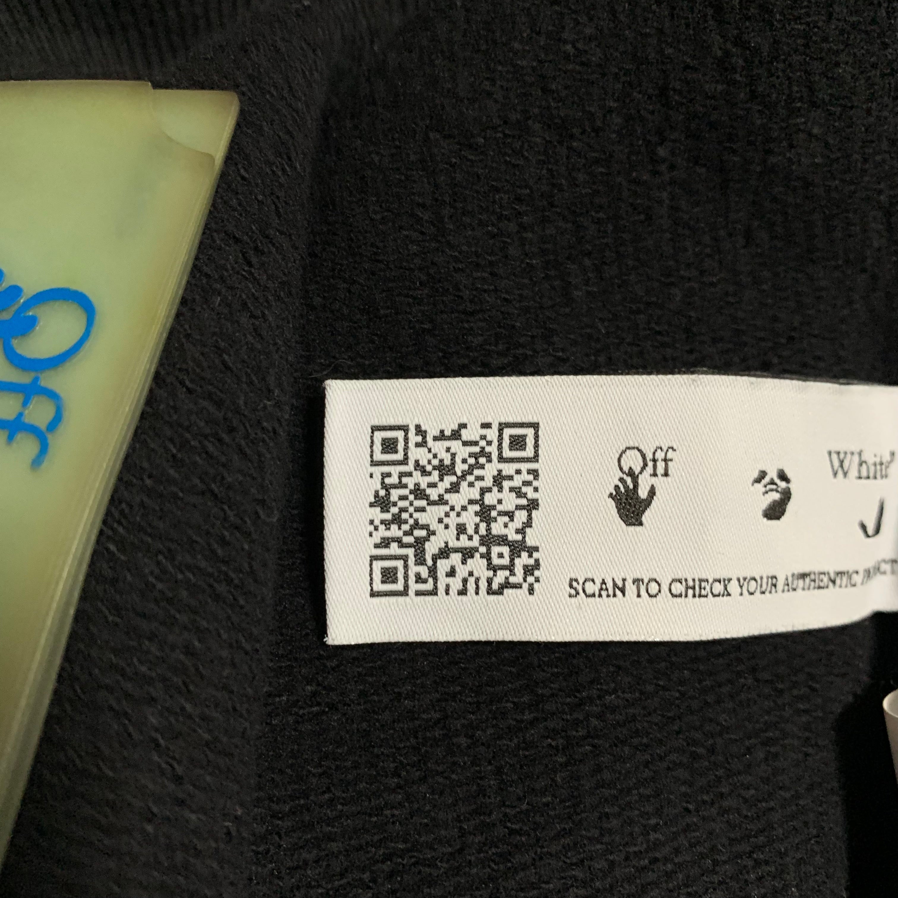 Off White Large Marker Arrows Black Sweatshirt Crewneck Virgil Abloh