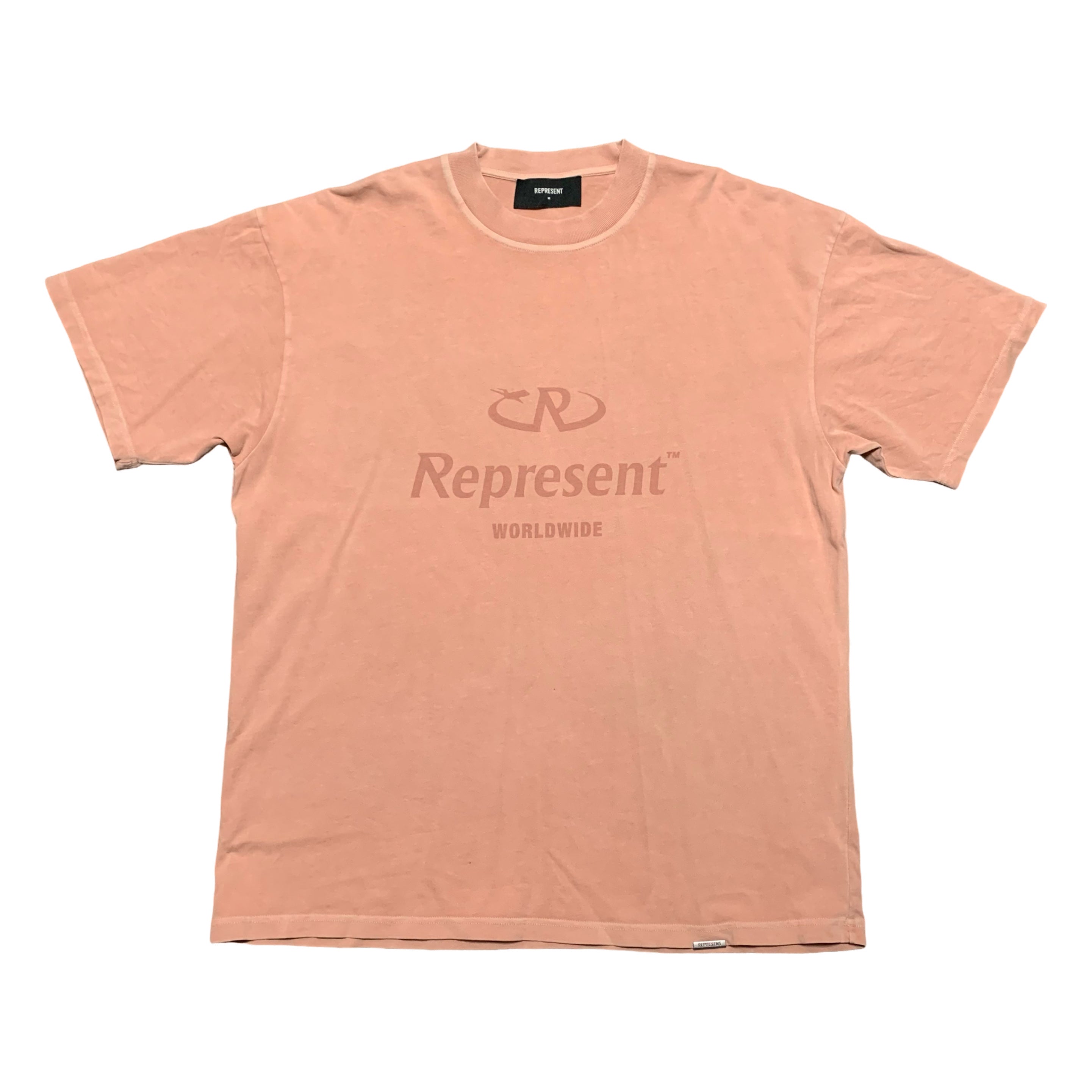 Represent Medium Worldwide Pink Tee