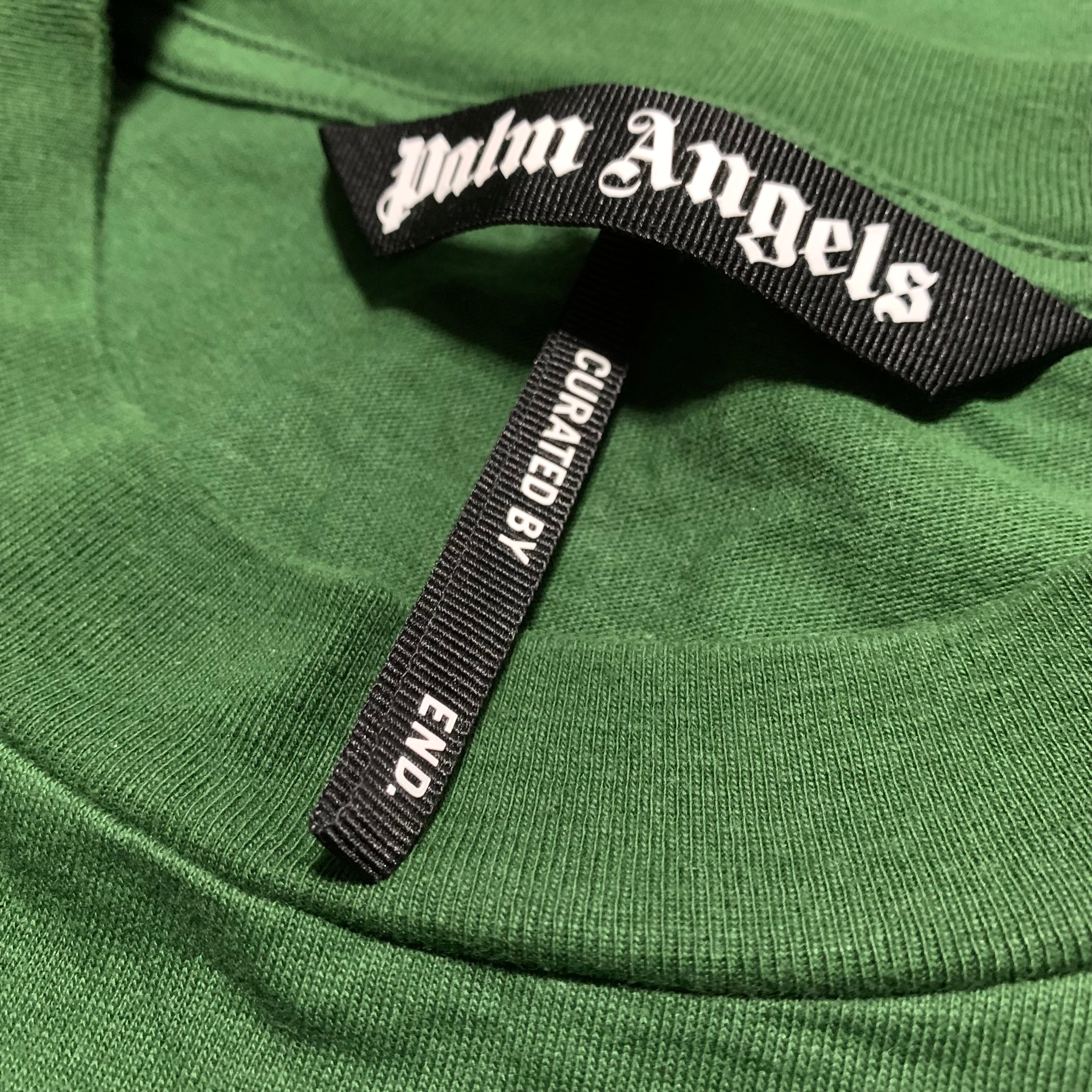 Palm Angels XL End Bear Rose Green Tee (Limited Edition)