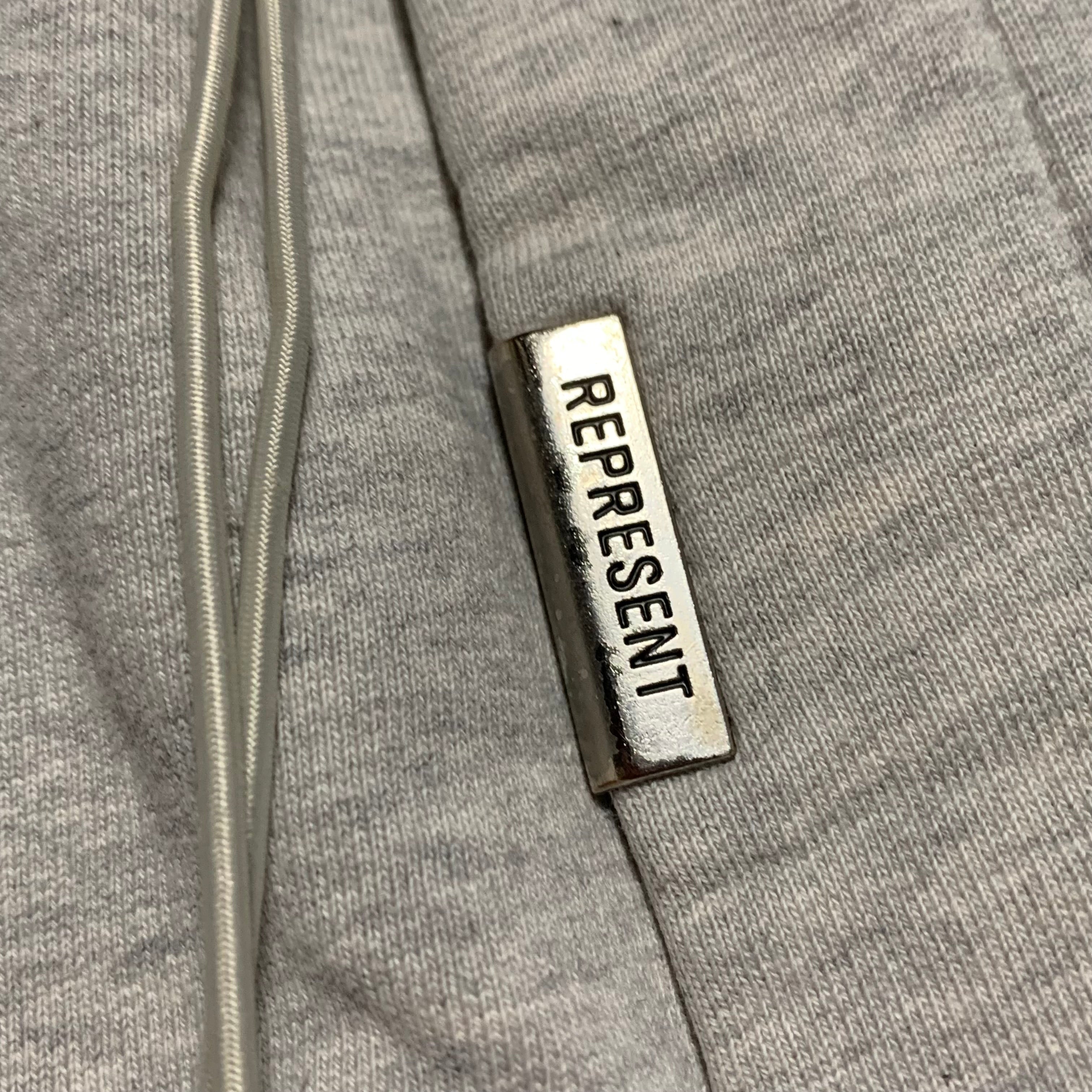 Represent Medium Shorts Blanks Grey Jogger Bottoms