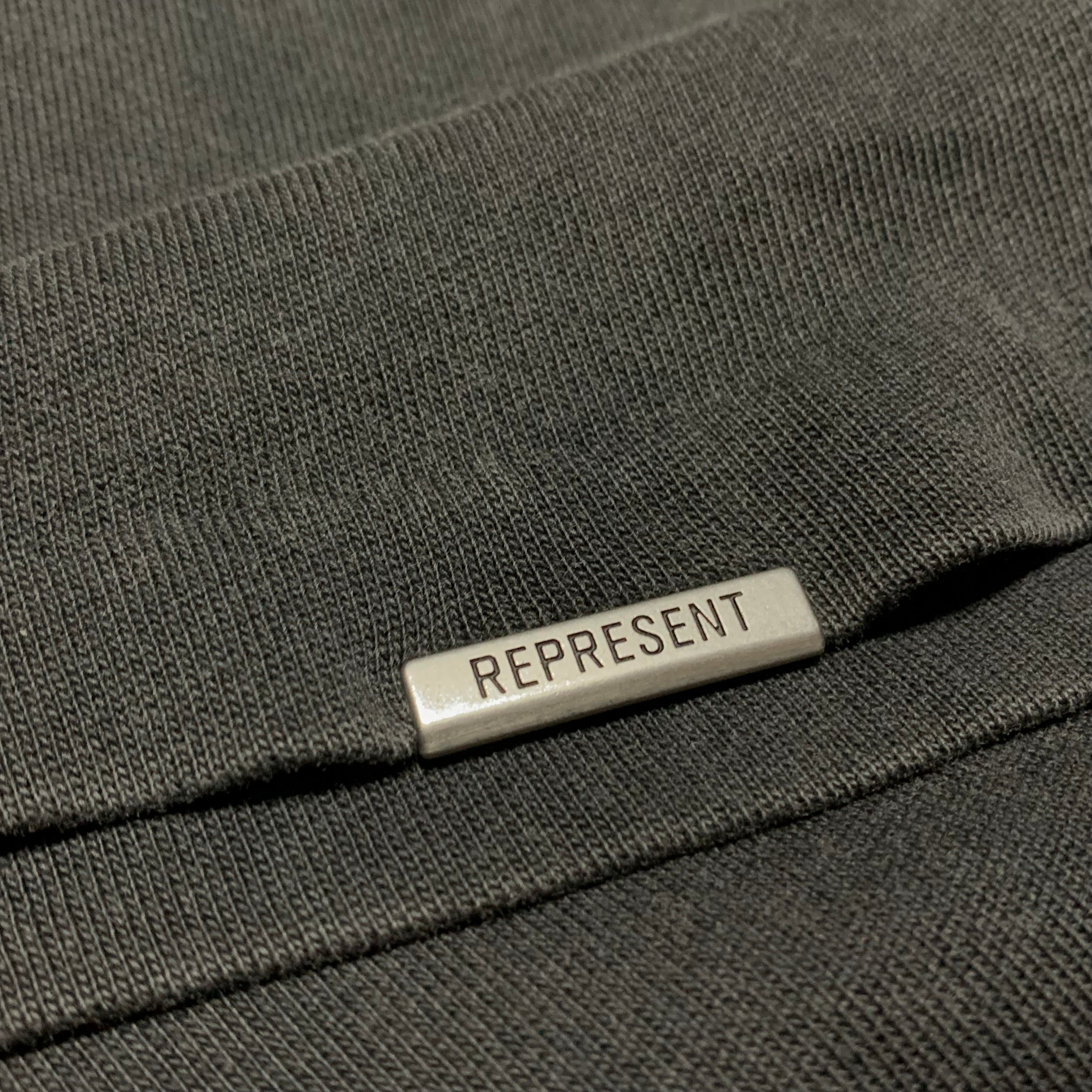 Represent XXS Reborn Aged Black Tee