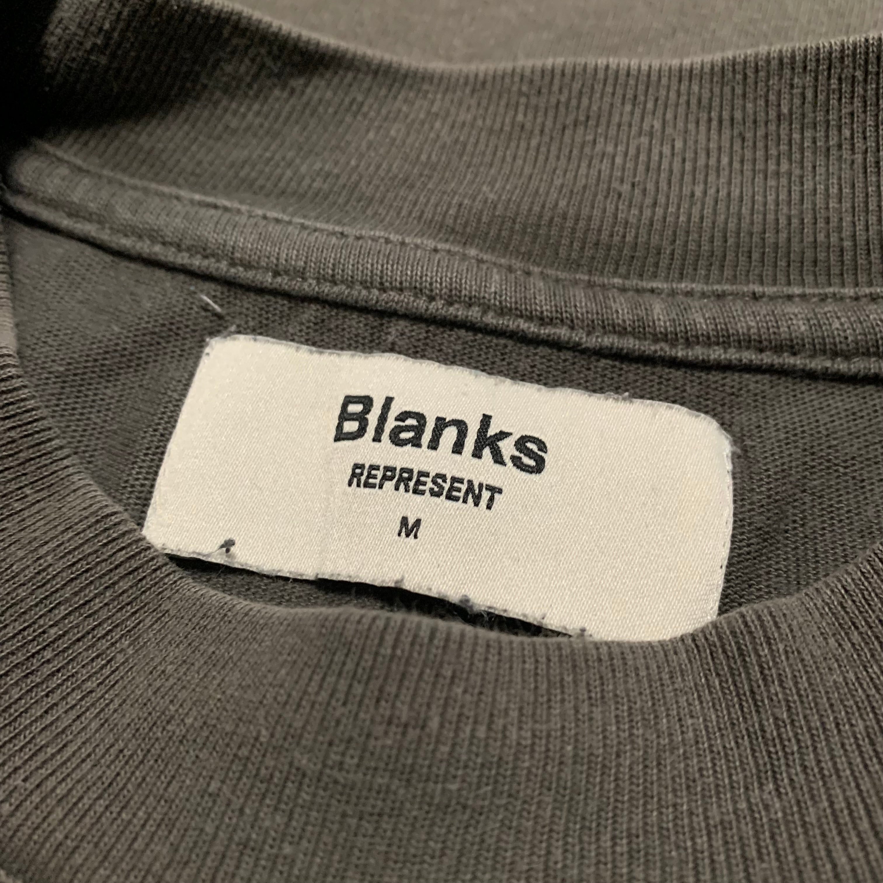 Represent Medium Blanks Dusk Grey Tee