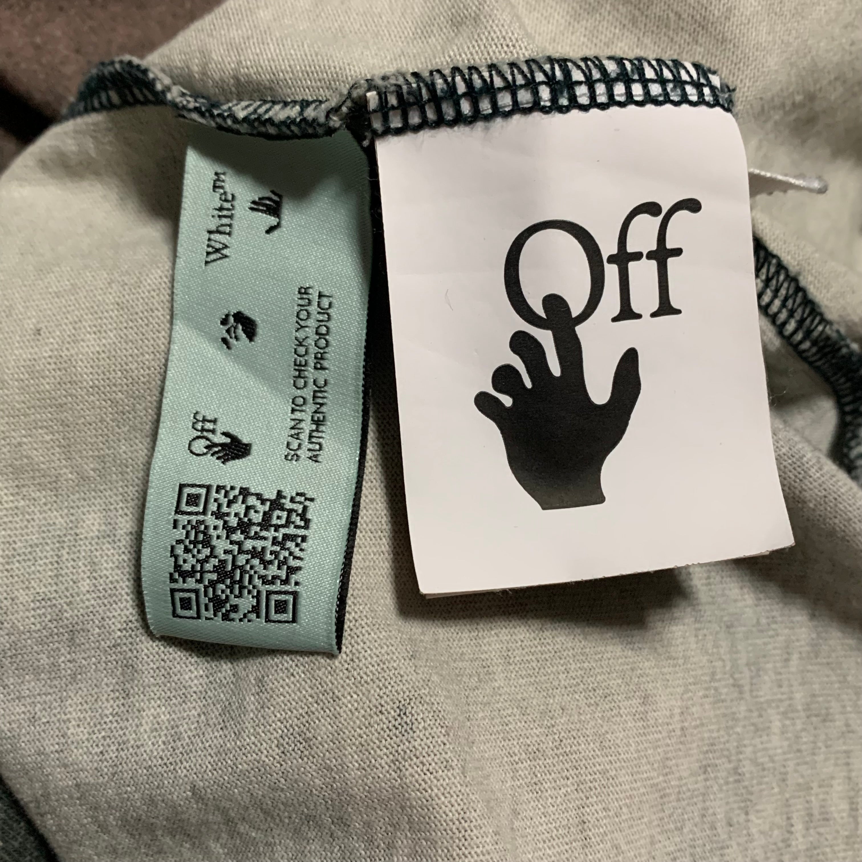 Off White XXS Stencil Arrows Camo Tee Virgil Abloh