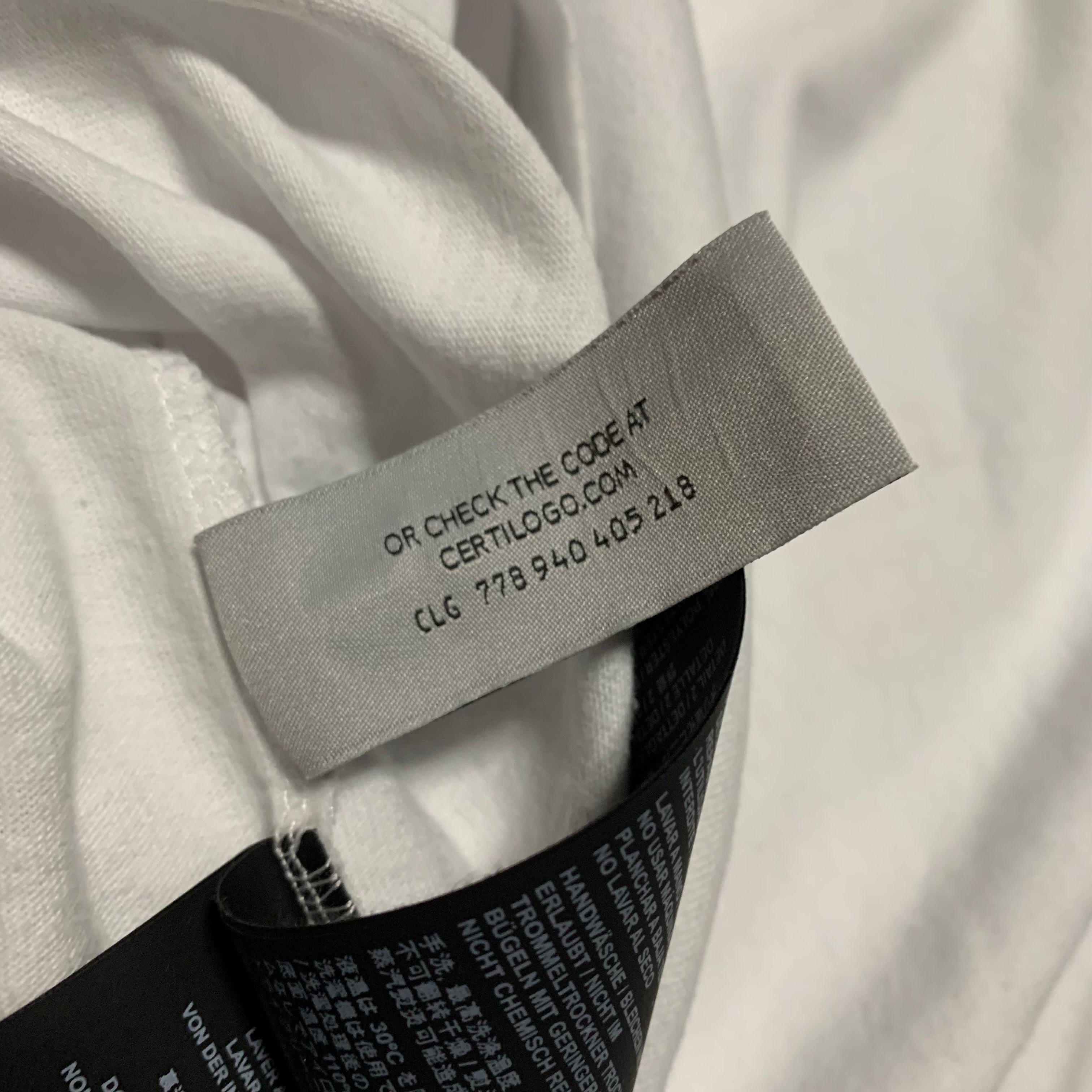 Palm Angels XL Pxp Angels Classic White Tee 2022