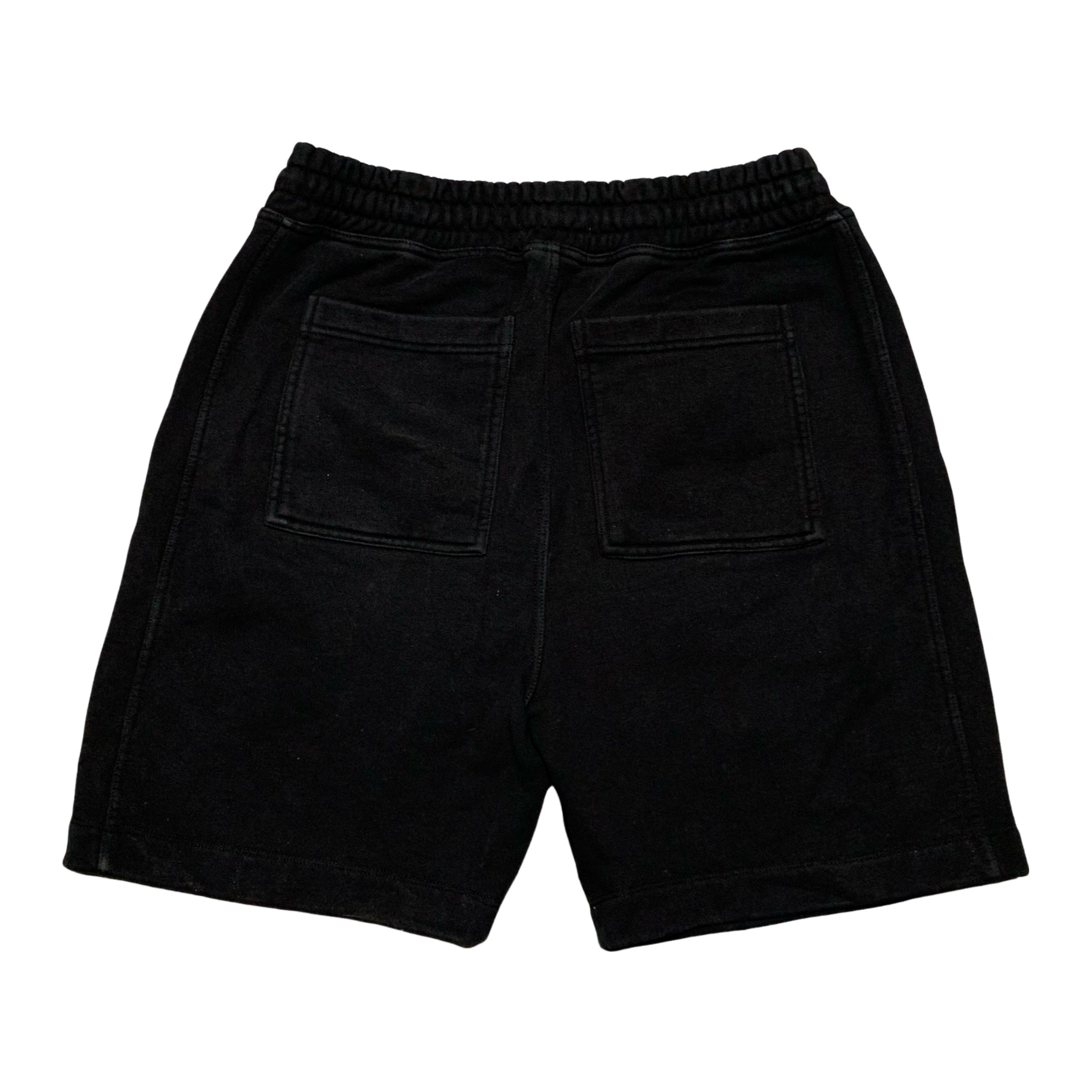 Represent Large Shorts Blanks Jet Black Jogger Bottoms