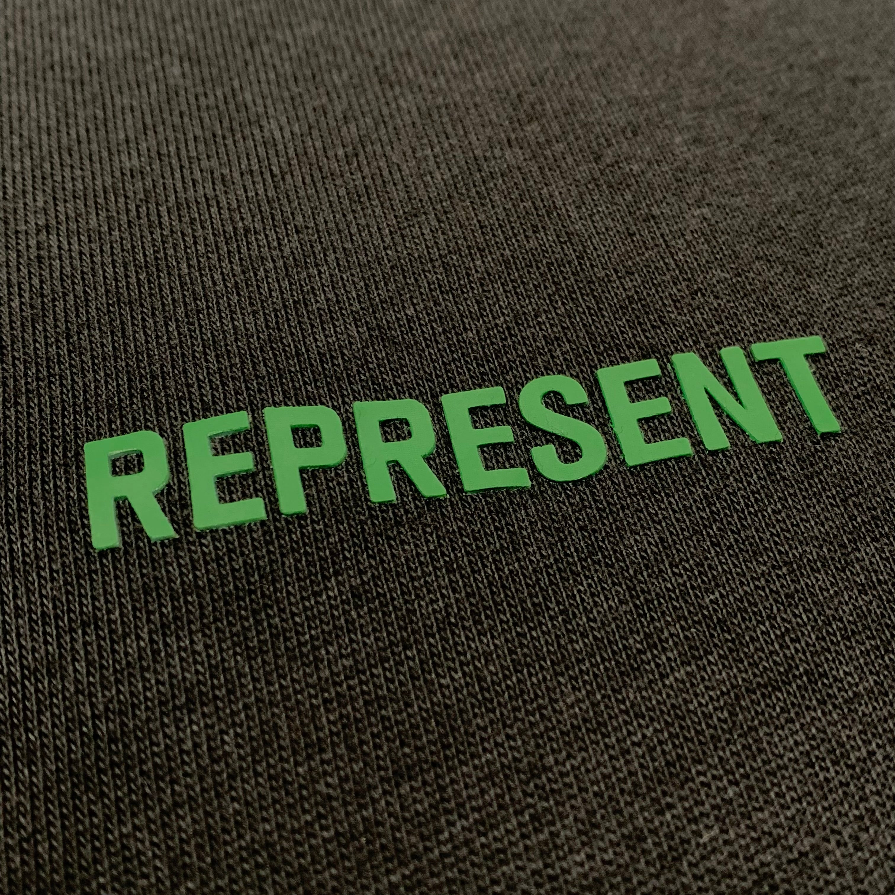 Represent Medium Tee StockX Bully Aged Black T-Shirt Edition Of 300