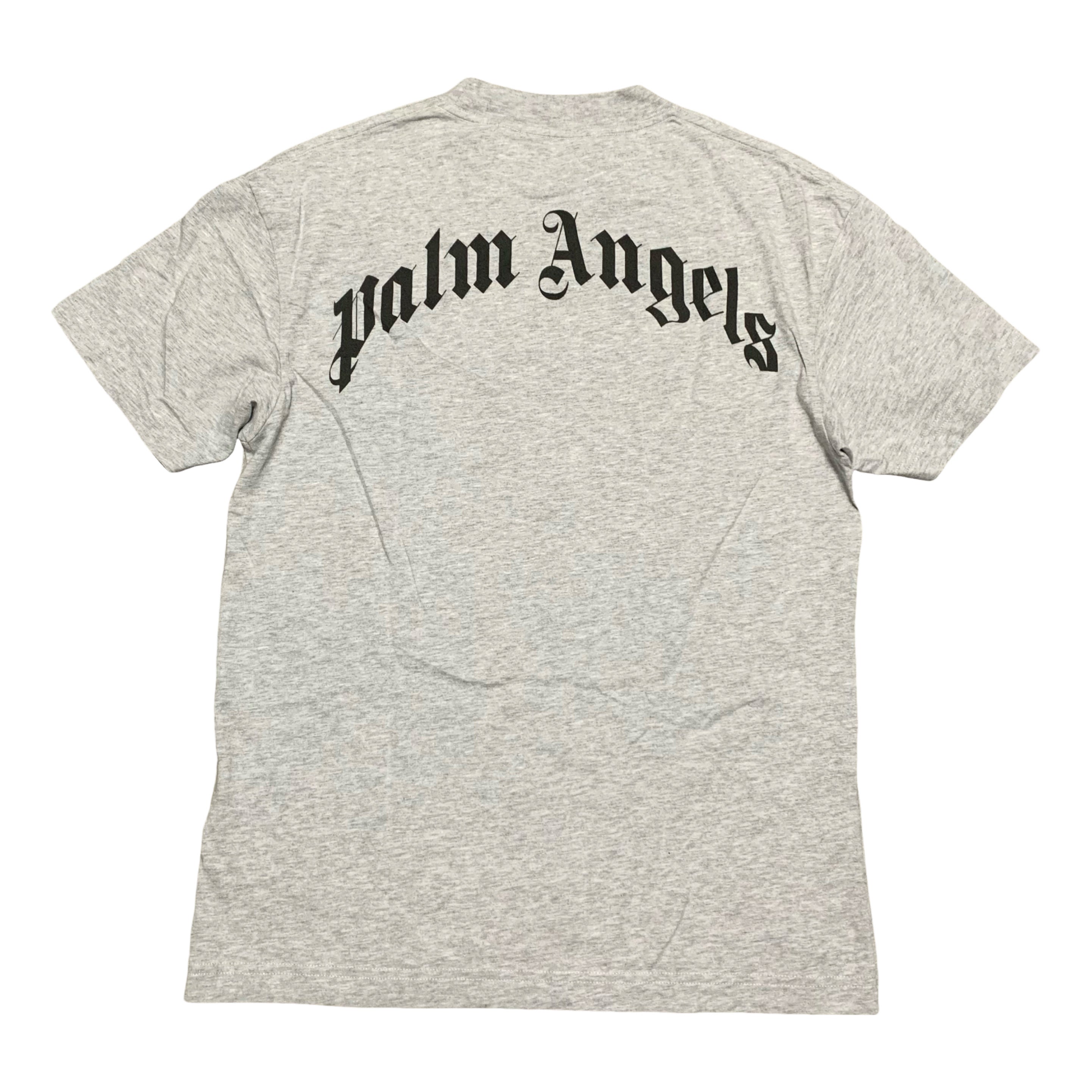 Palm Angels Small Classic Bear Grey Tee