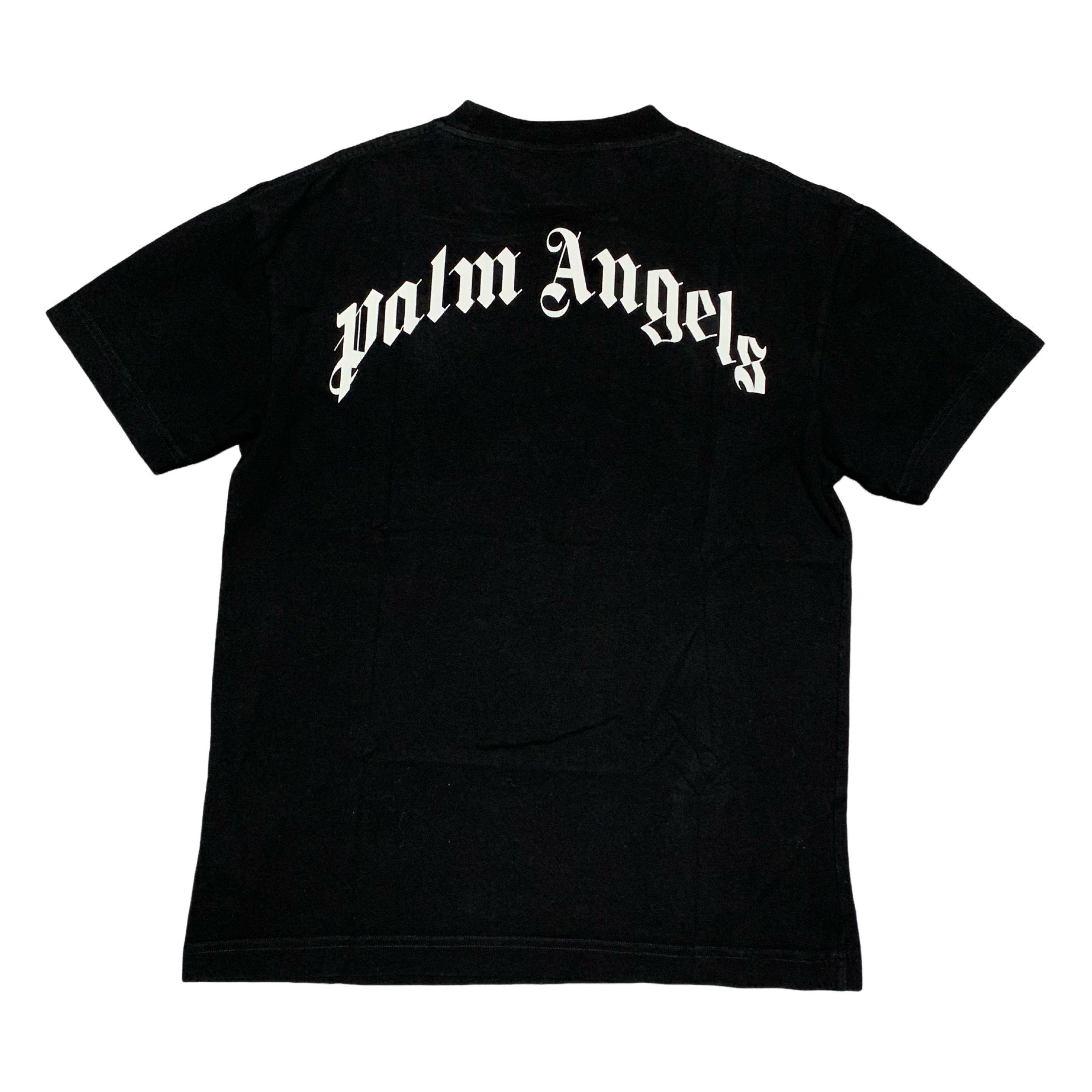 Palm Angels Small Kill The Bear Black Tee