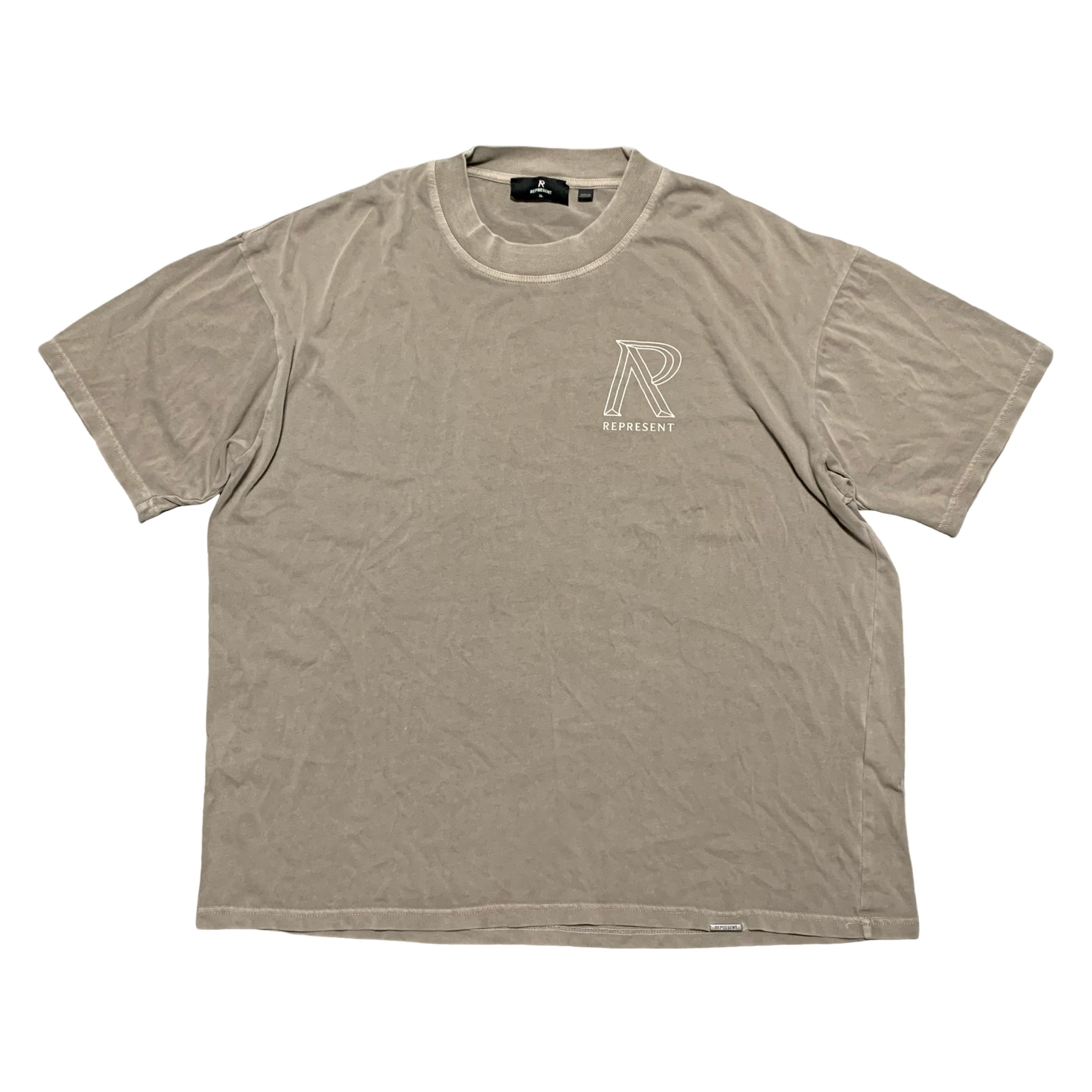 Represent XL Archangel St Micheal Beige Tee