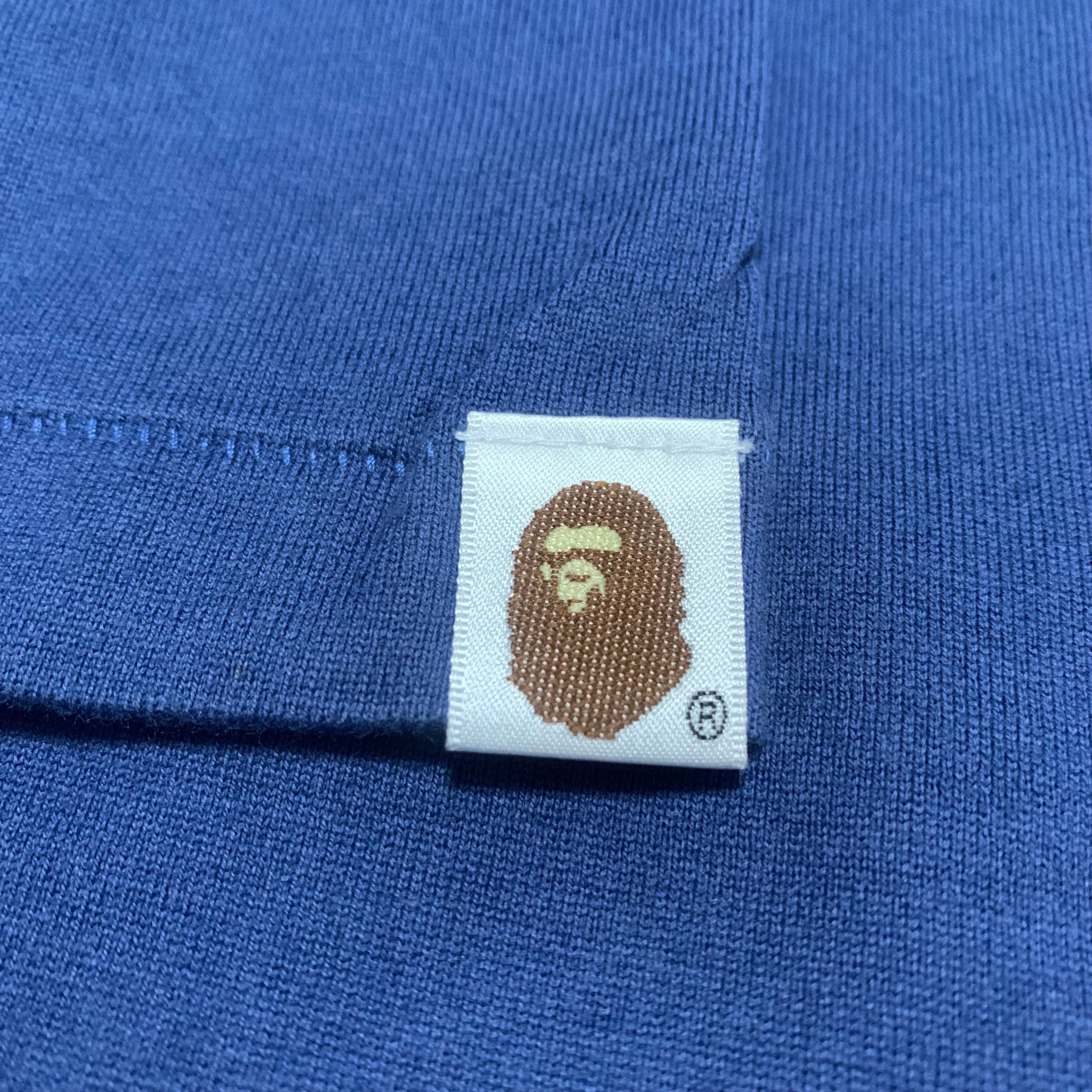 Bape Medium DJ Graphic Blue Tee A Bathing Ape Limited Edition Rare