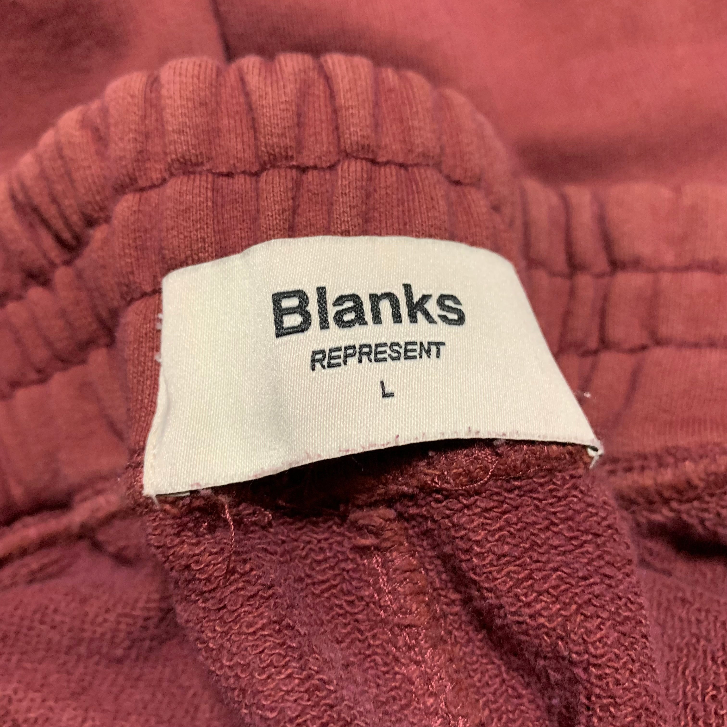 Represent Large Blanks Shorts Vintage Red Bottoms