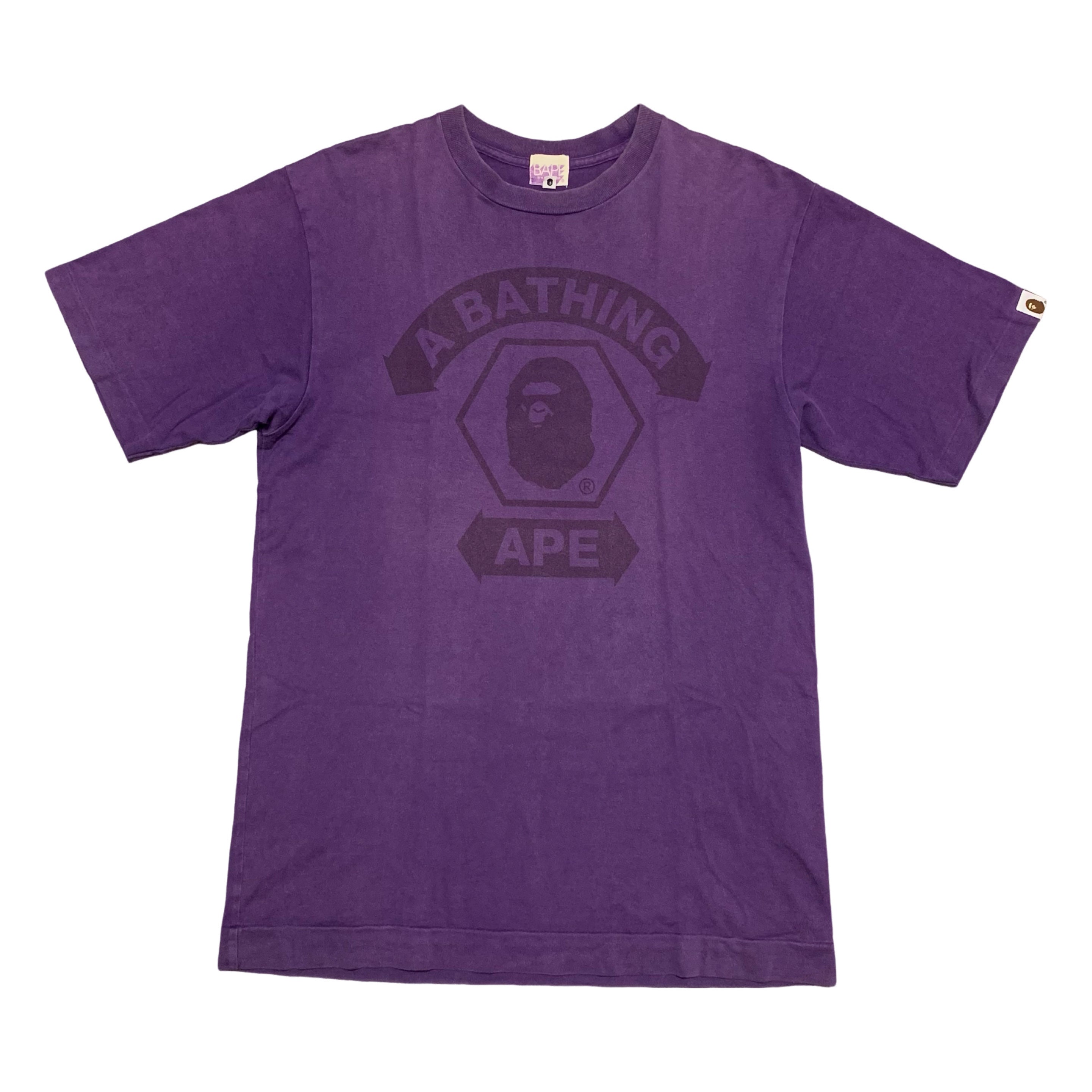 Bape Medium Purple A Bathing Ape Tee Vintage OG