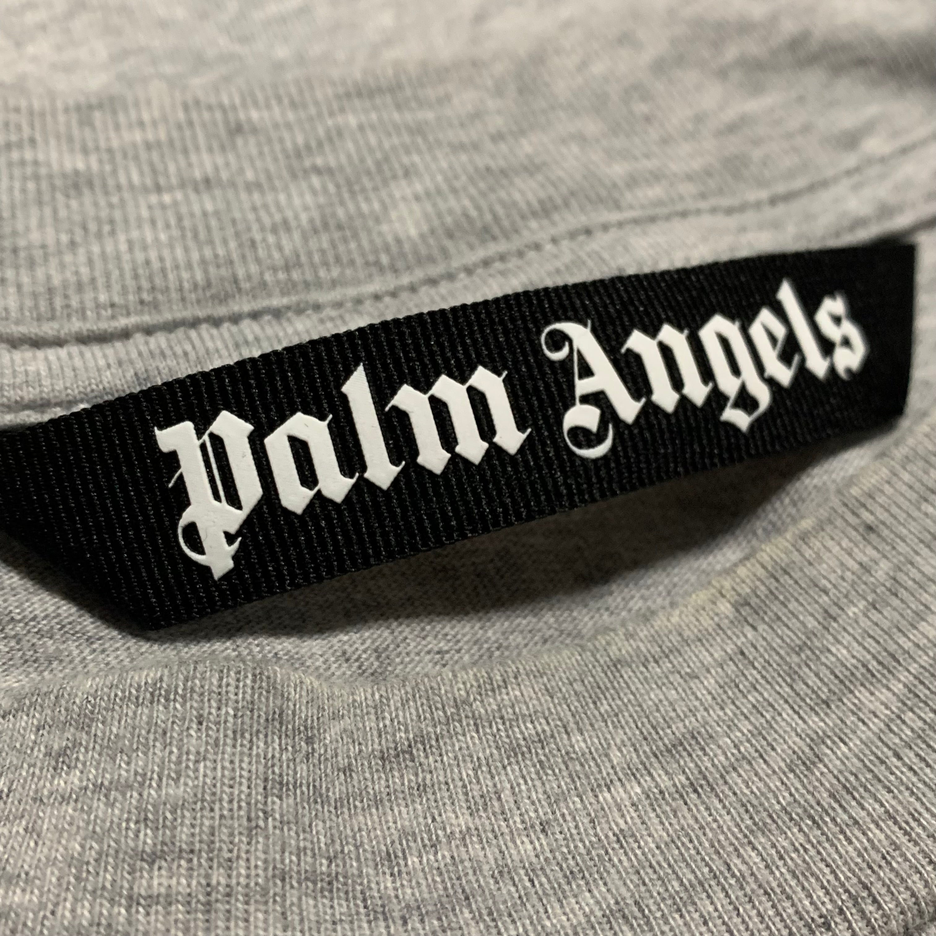 Palm Angels Medium Bear Classic Grey Tee