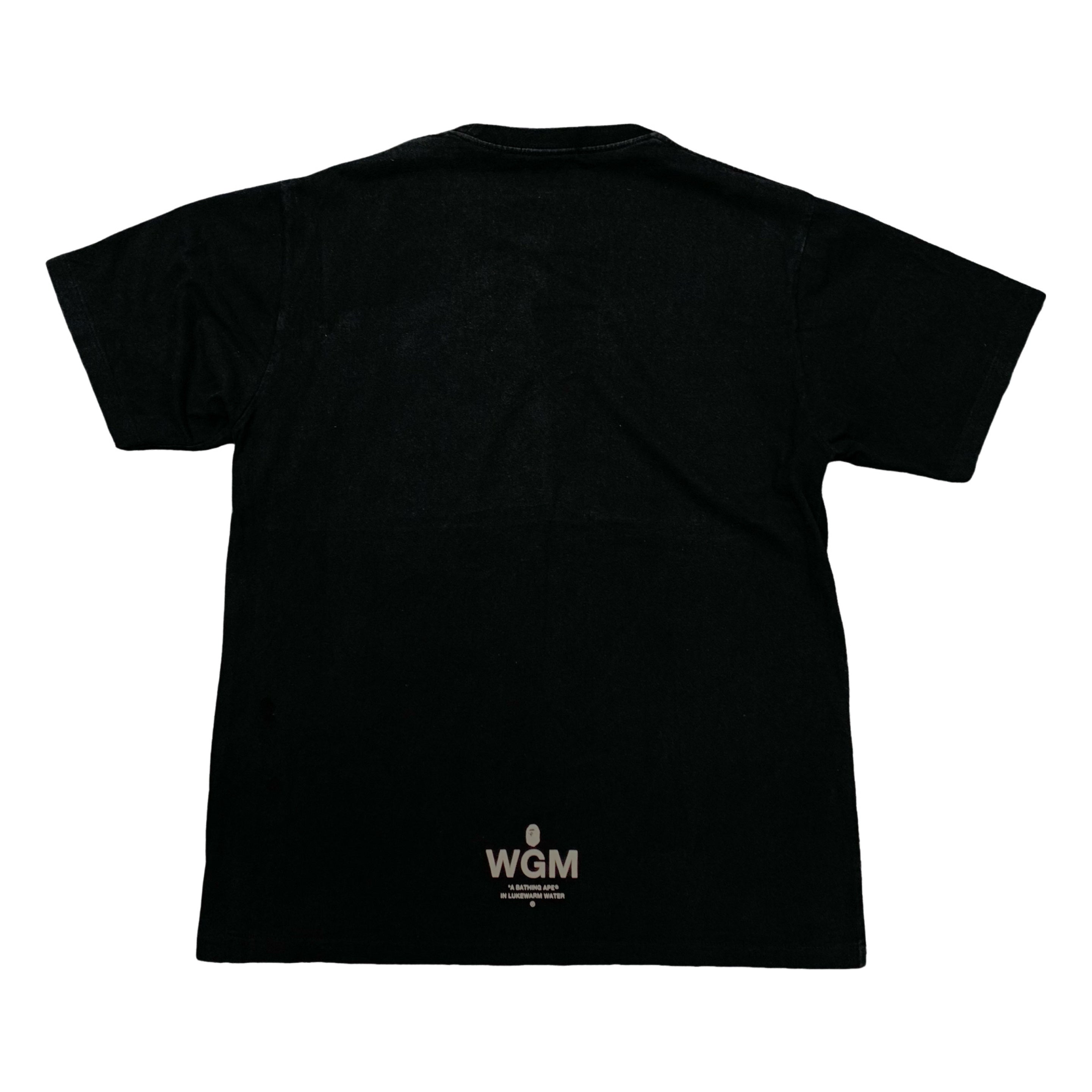 Bape XL Tee Metal Ape Head Black T-Shirt A Bathing Ape