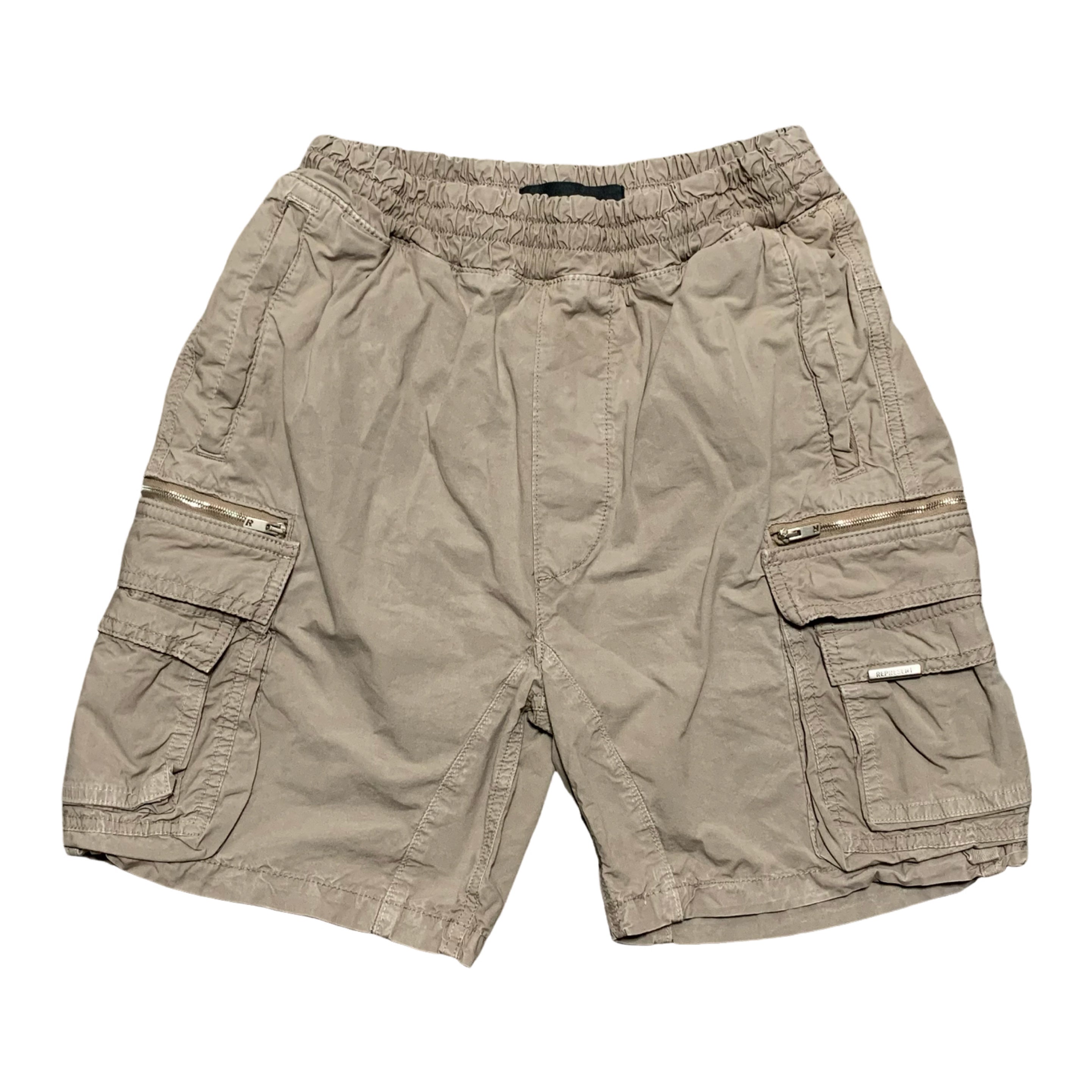 Represent XS Shorts Cargo Bottoms Beige Taupe