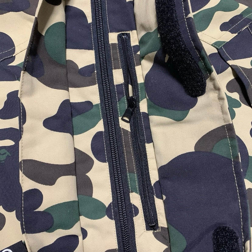 Bape Medium Snowboard Jacket Yellow 1st Camo Jacket A Bathing Ape