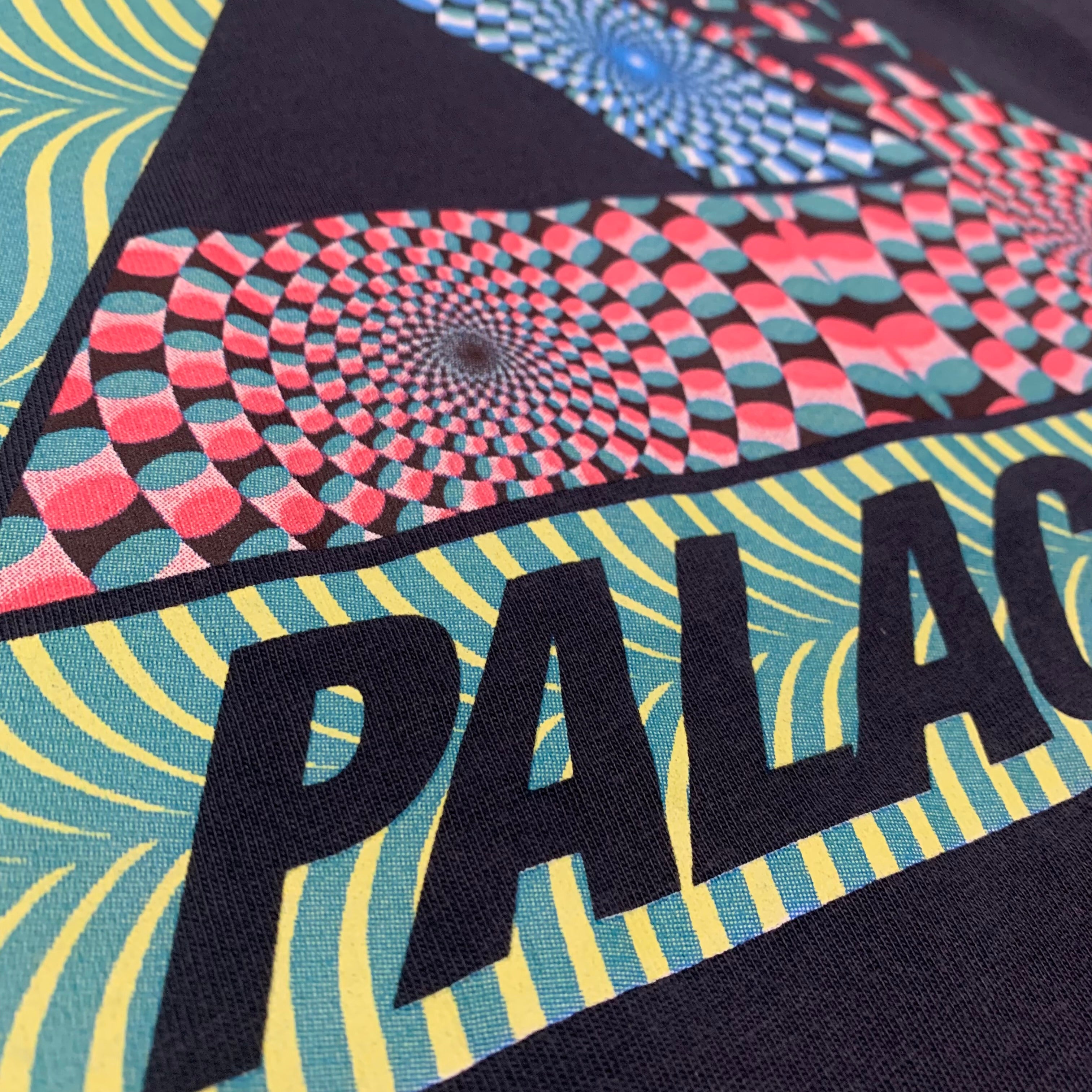 Palace Medium Tri-Eye Navy Blue Tee Ferg Triangle 2021