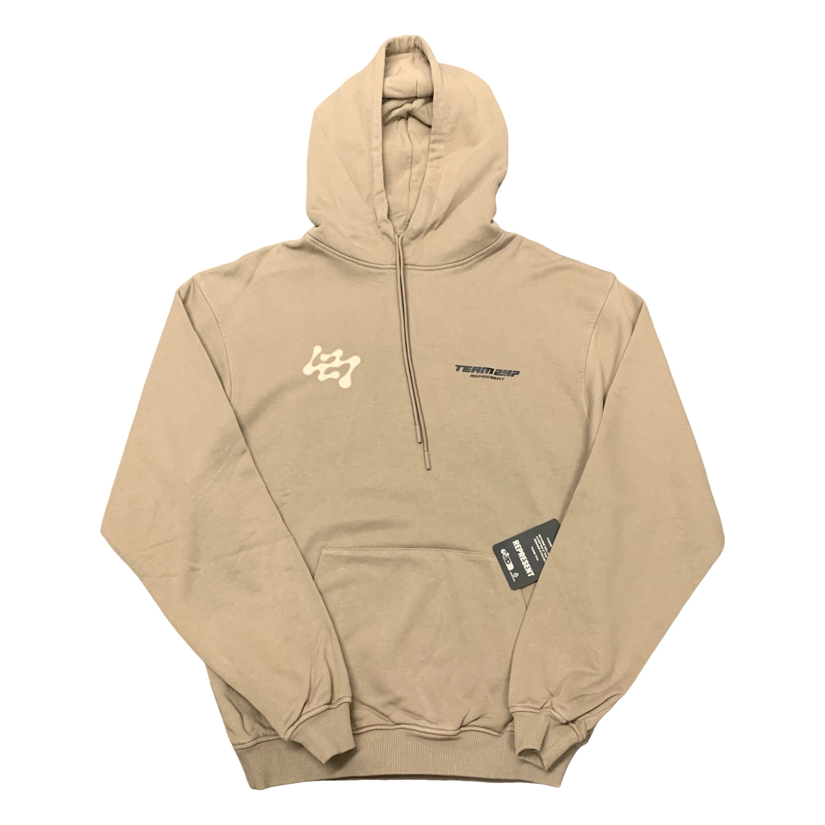Represent Small Hoodie 247 Future Terrains Oversized Umber Hoodie