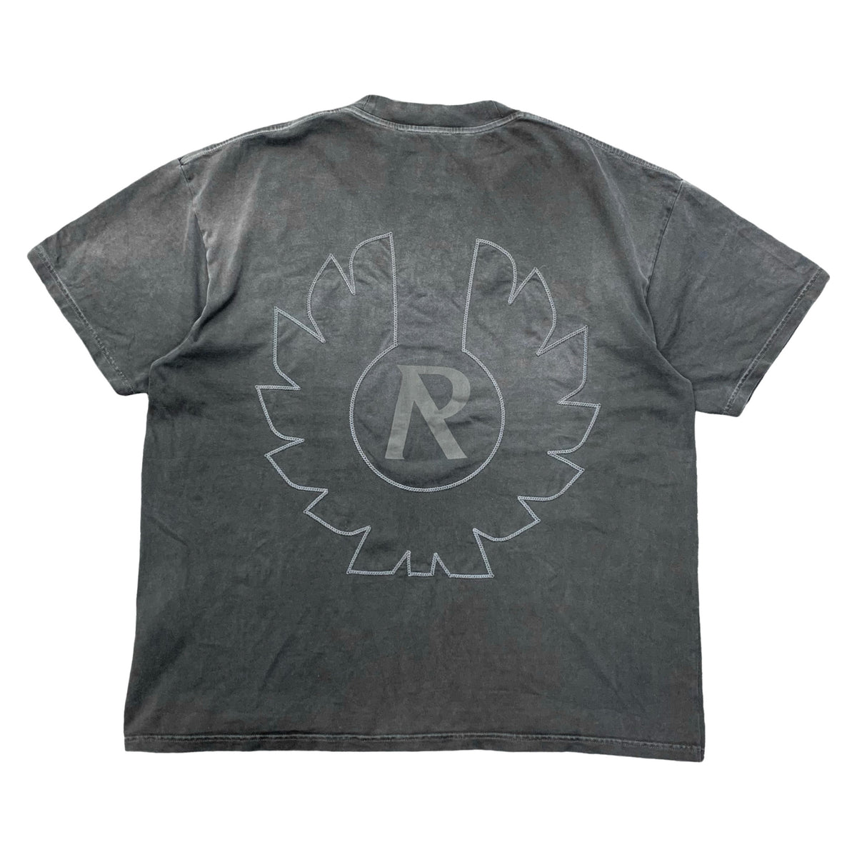 Represent XL Belstaff Tee Outline Phoenix Shadow Black T-Shirt