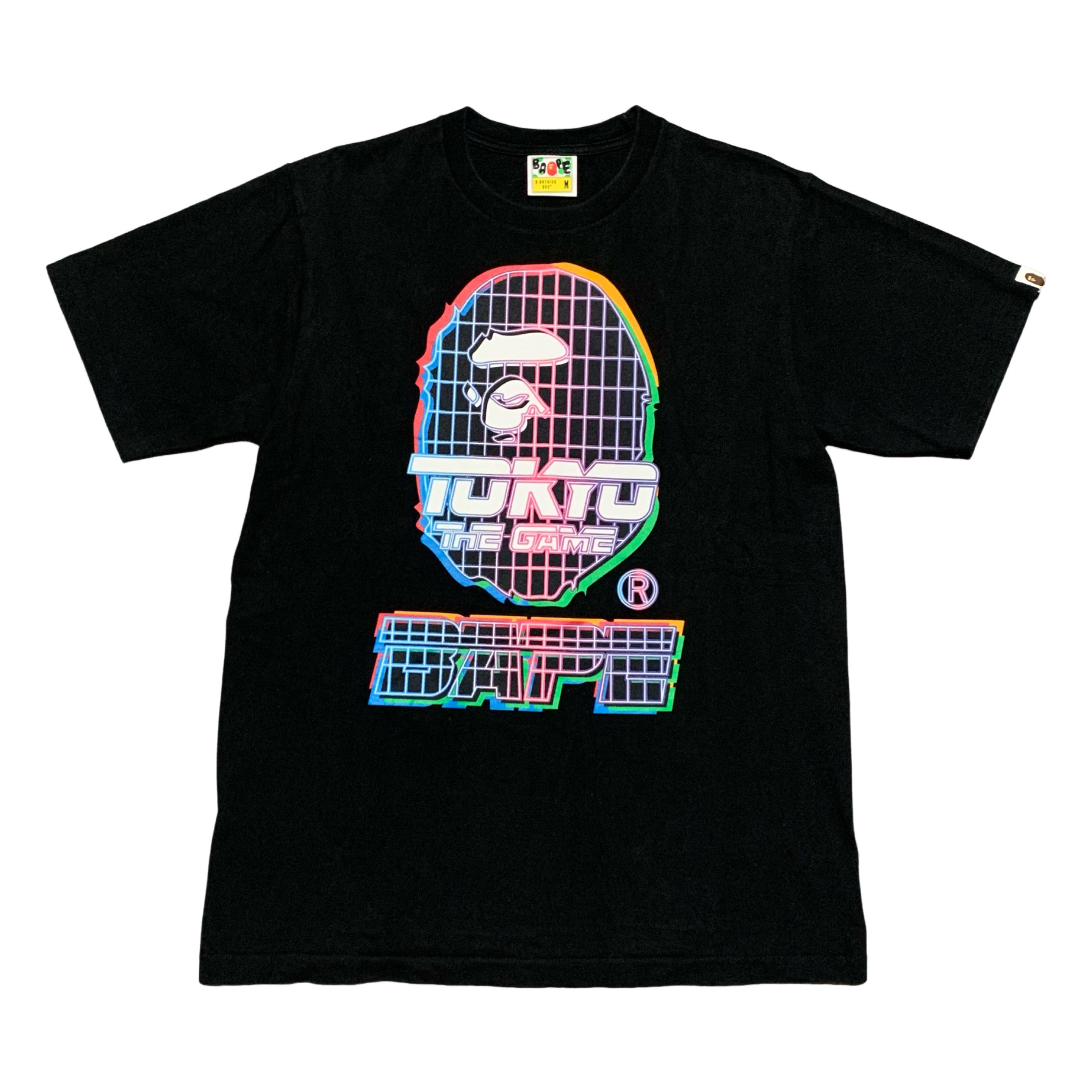 Bape Medium Tokyo Ape Head Black Tee A Bathing Ape