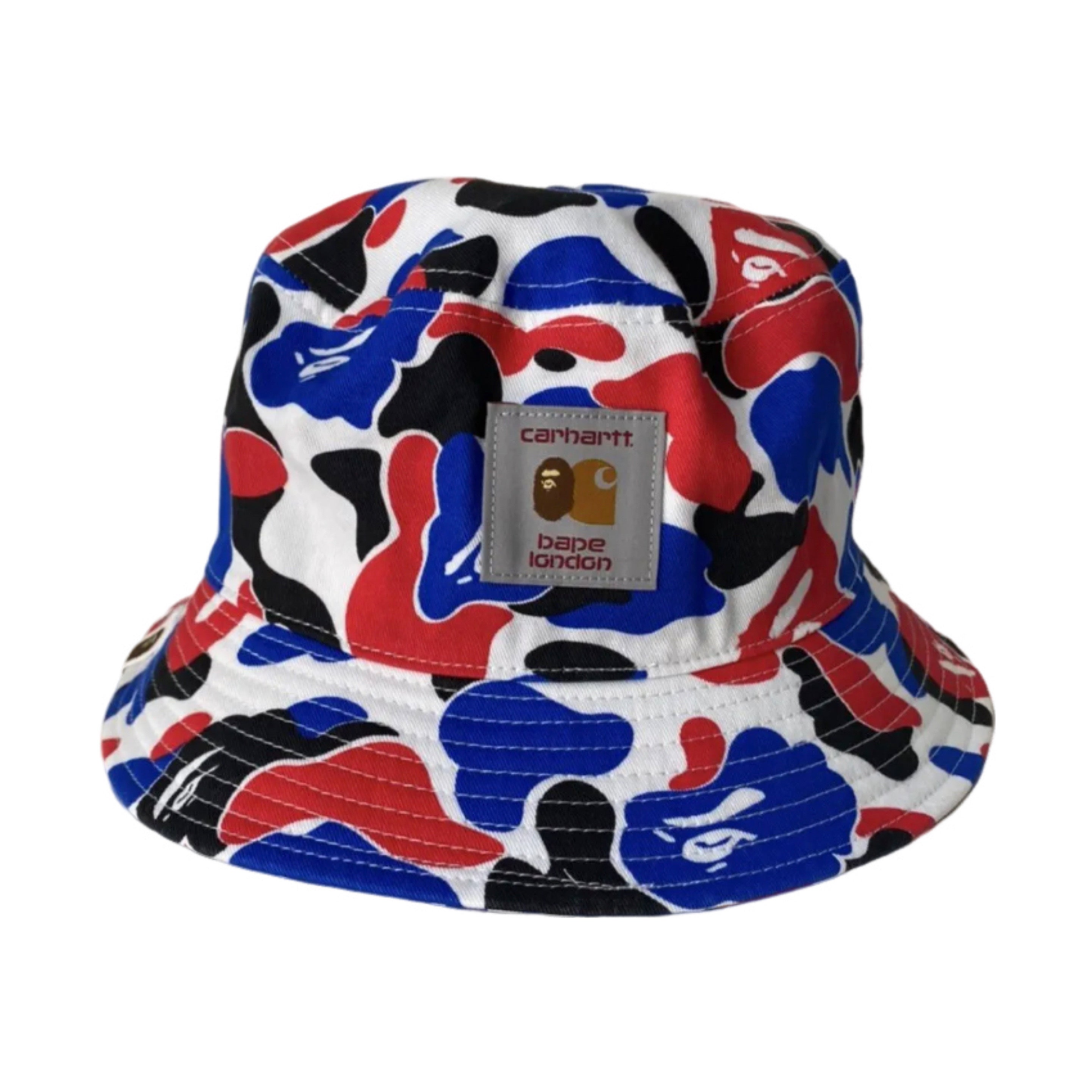 Bape Carhartt Bucket Hat London Store Exclusive Union Jack Camouflage