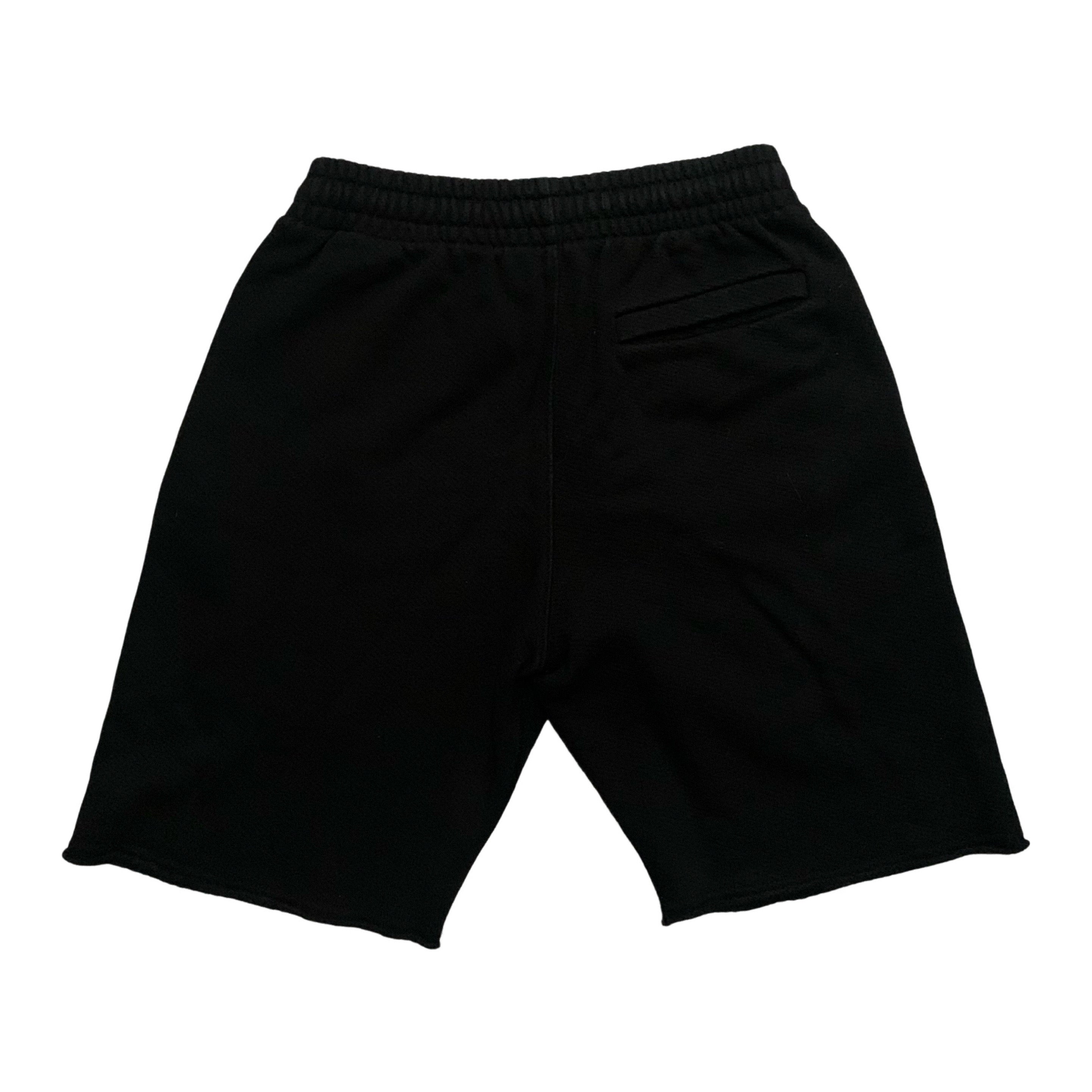 Off White XS Logo Black Shorts Bottoms Virgil Abloh (OMCI006R21FLE005)