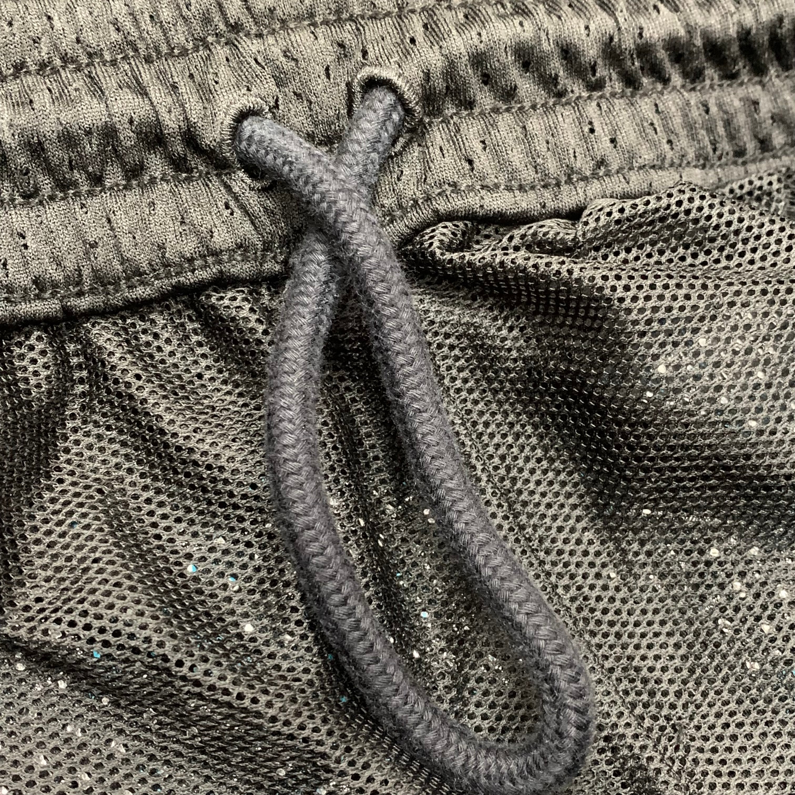 Off White Medium Diag Black Mesh Shorts Bottoms Virgil Abloh