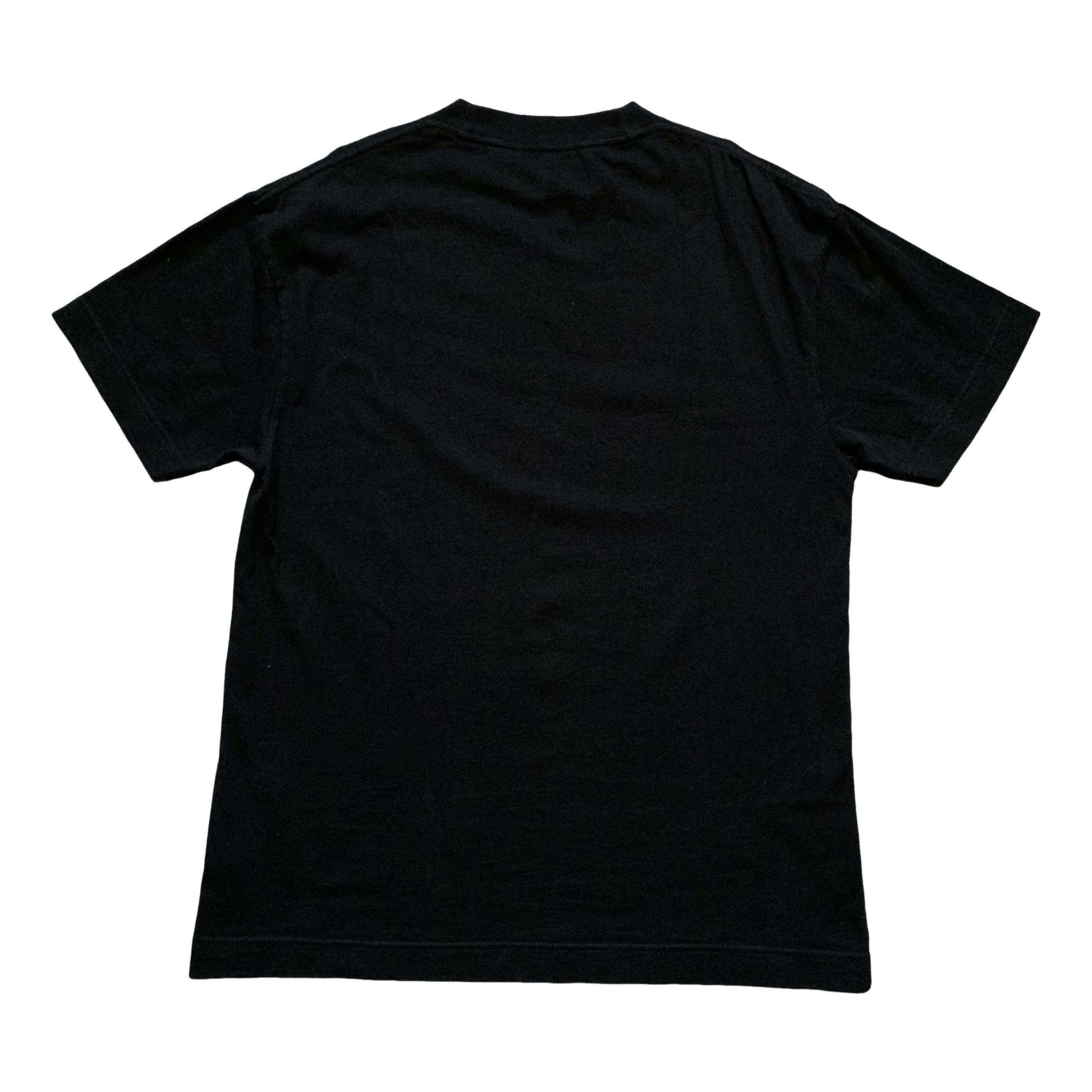 Palm Angels Large Los Angels Sprayed Black Tee