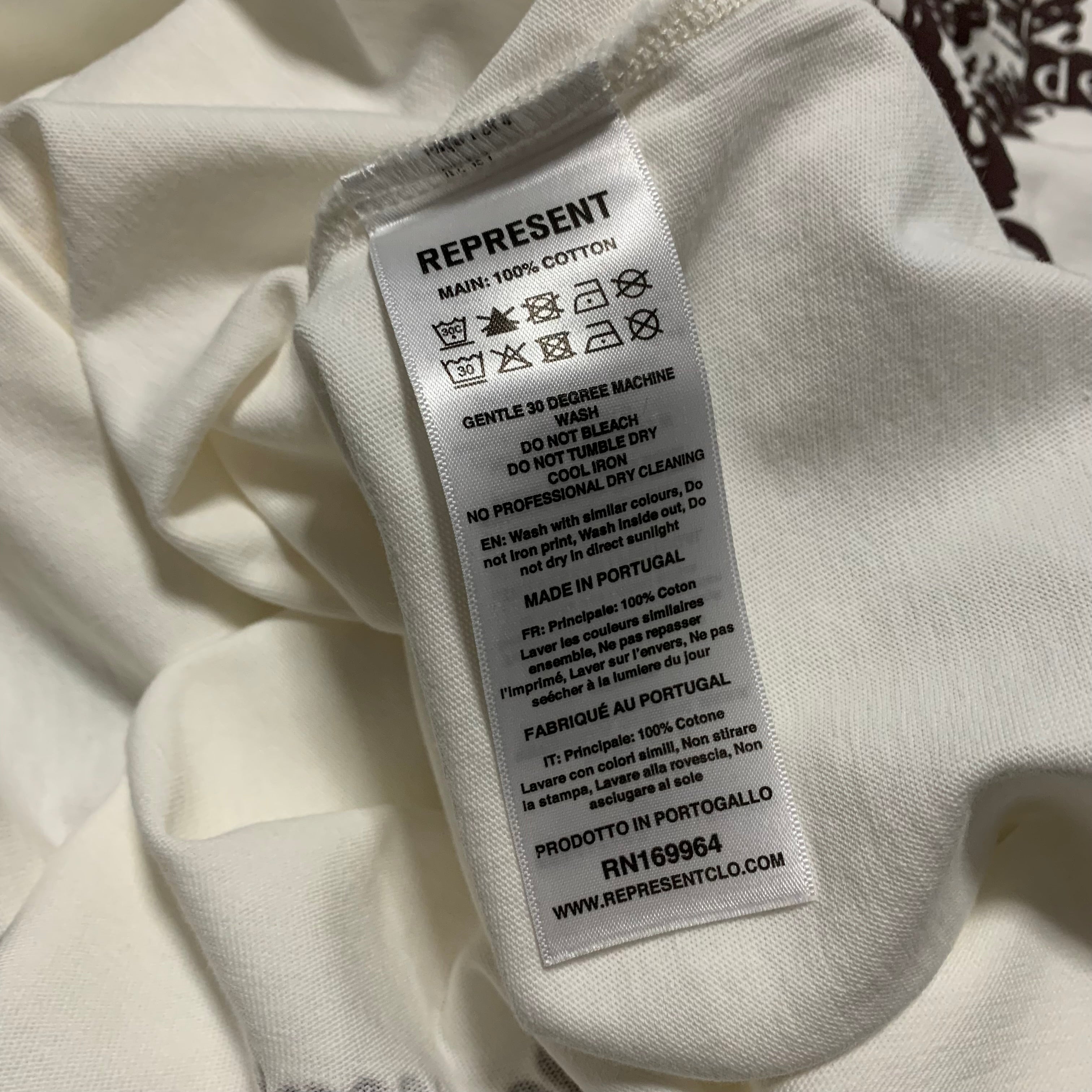 Represent Large Spirits Of Summer Graphic White Tee