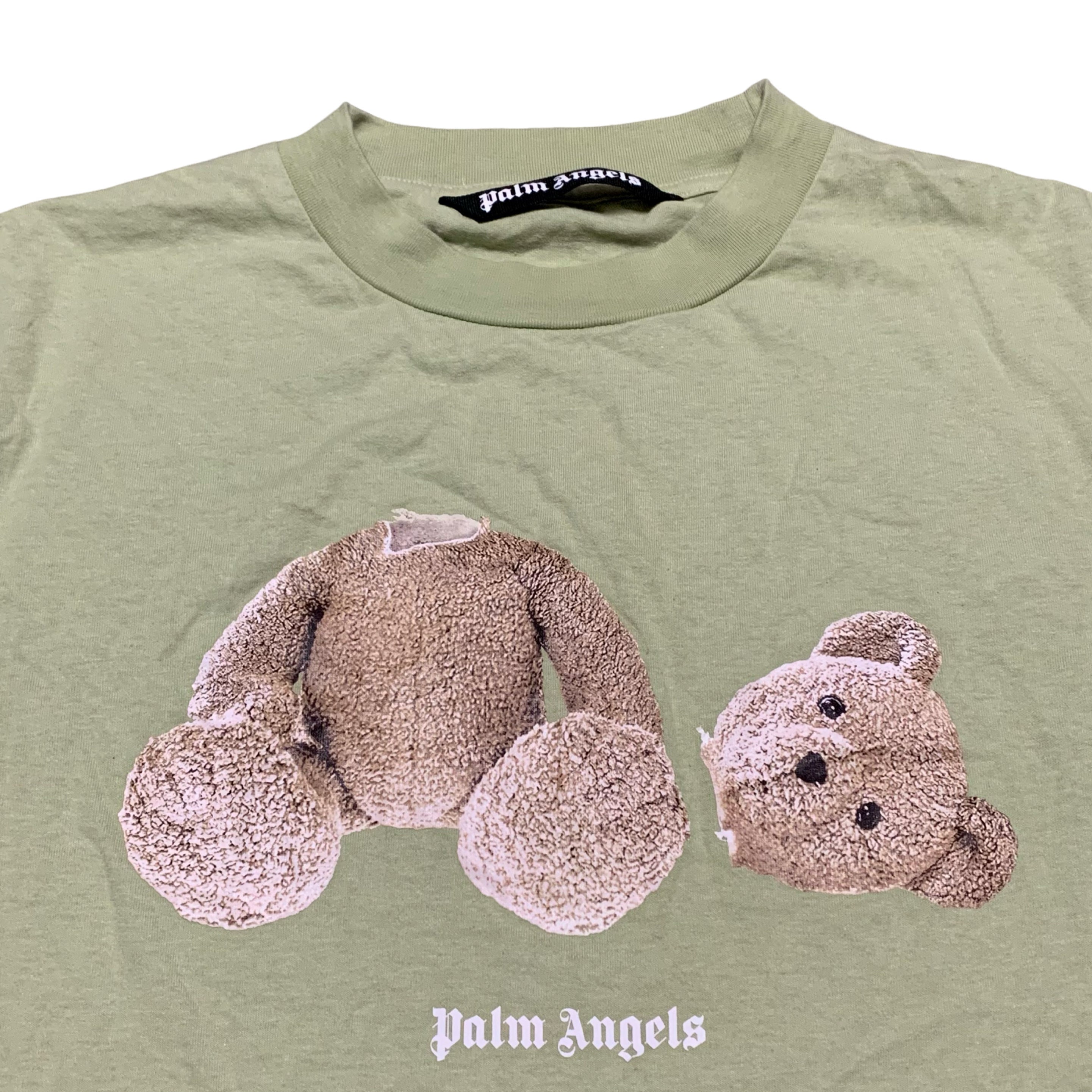 Palm Angels XL Classic Bear Green Tee