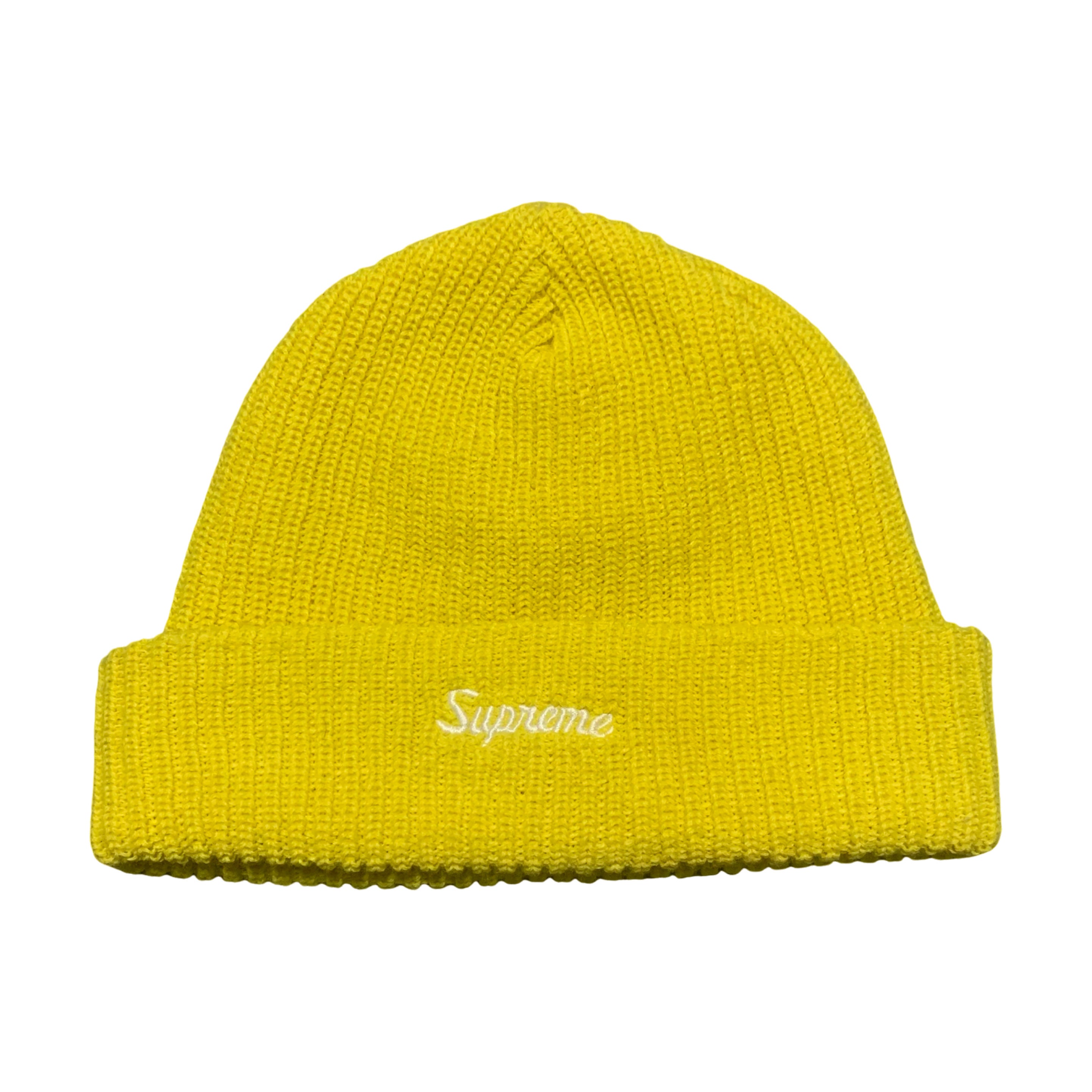 Supreme Beanie Yellow Loses Gauge Beanie Hat