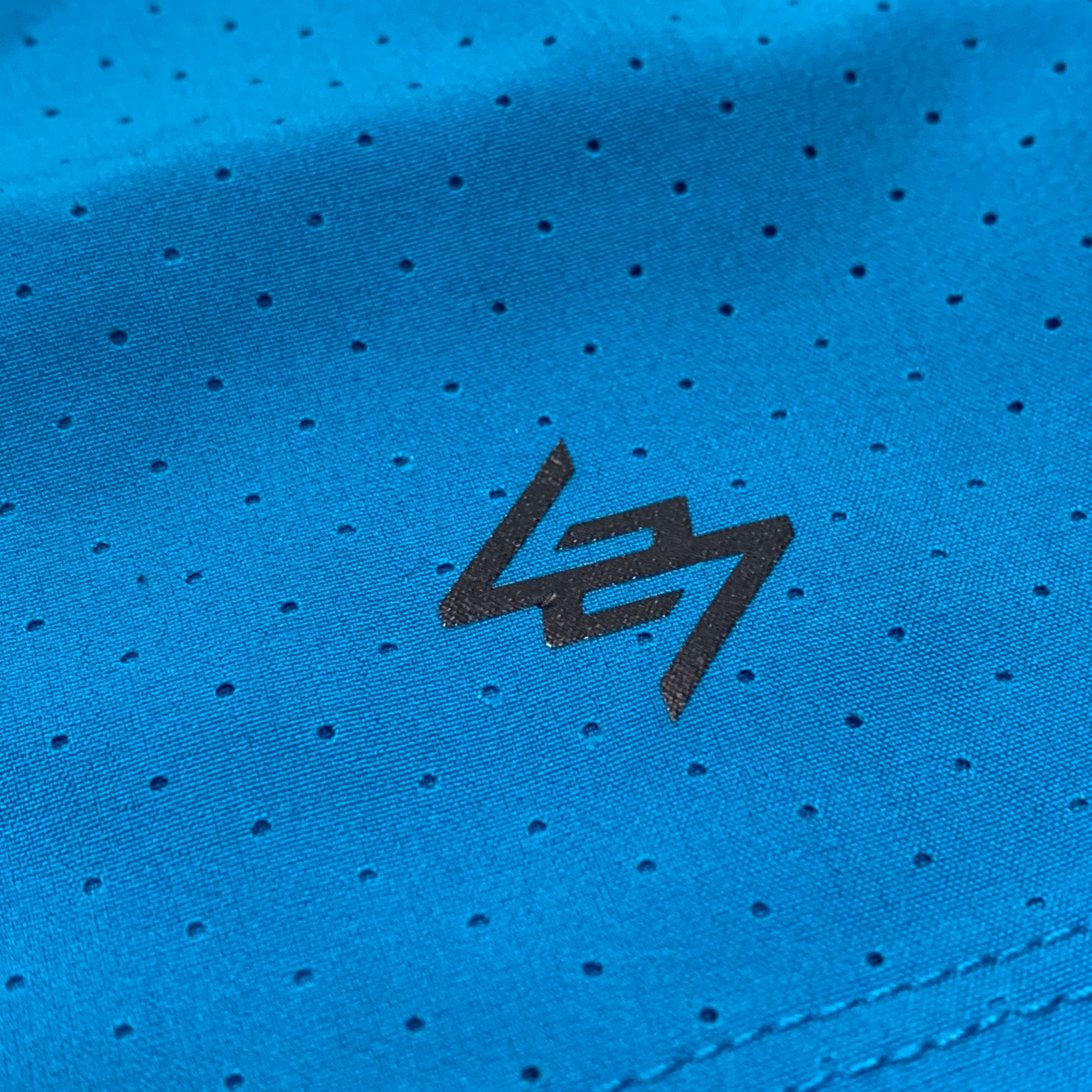 Represent Medium Shorts 247 Fused Trek Electric Blue Shorts