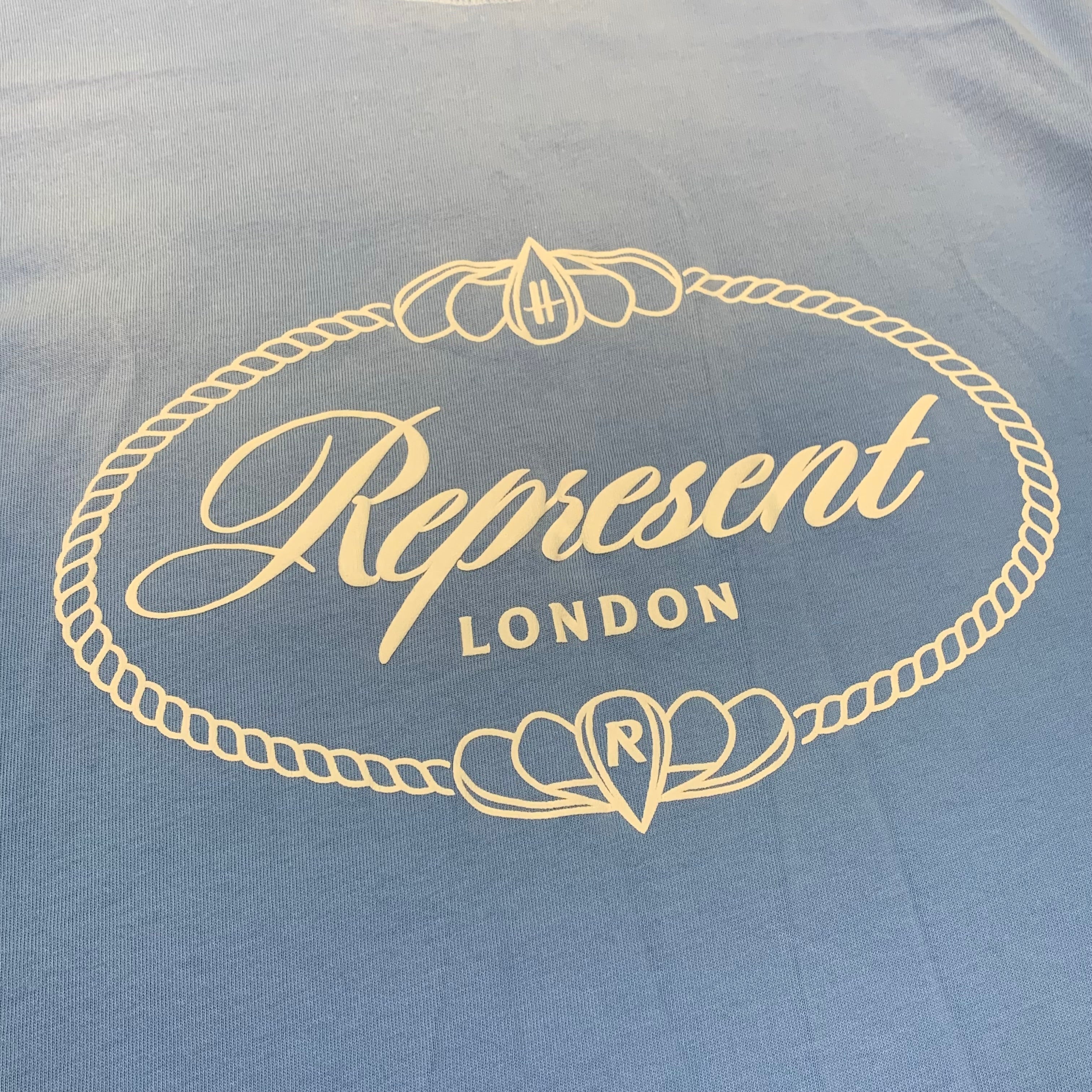 Represent Small Tee Harrods Crest Blue T-Shirt