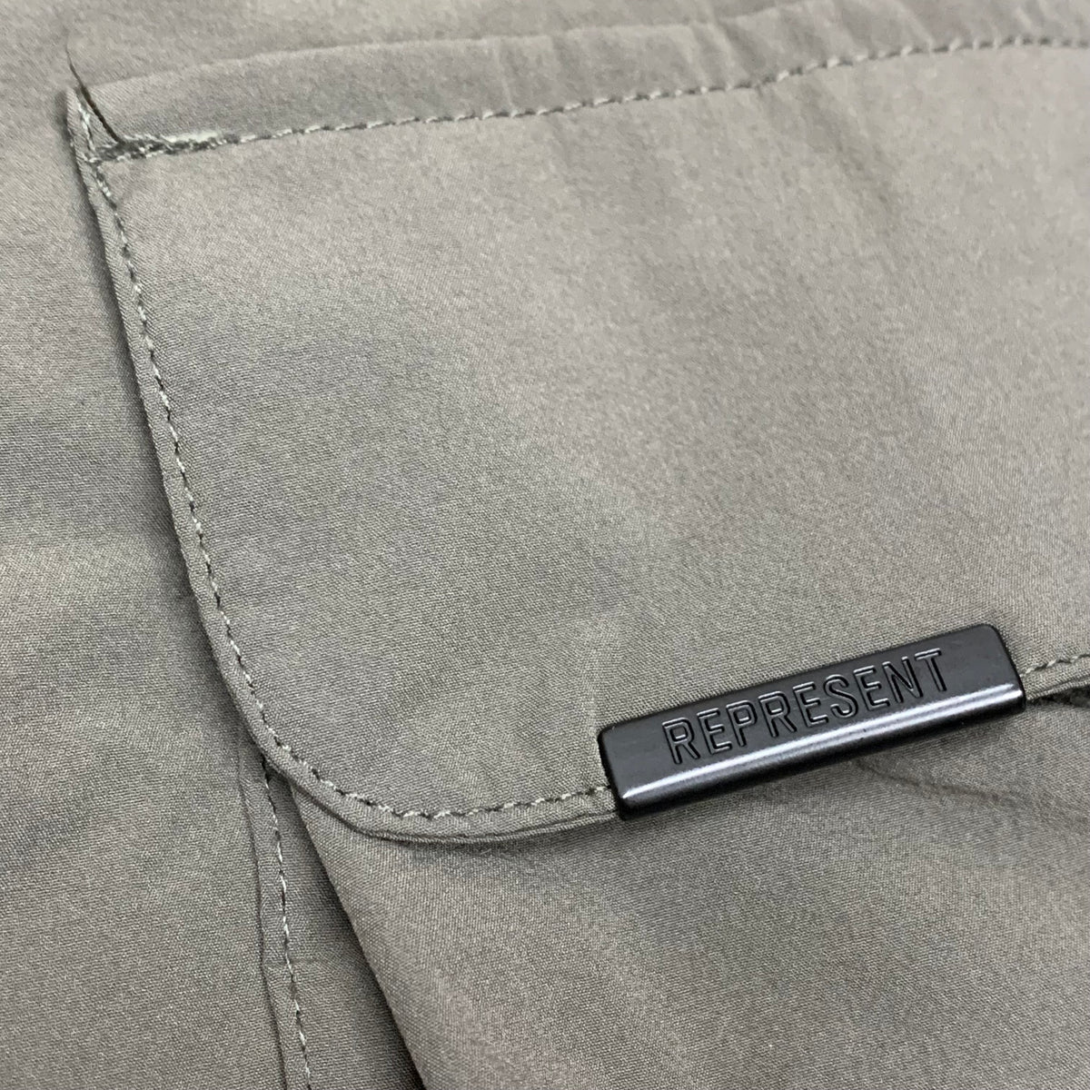 Represent Large Shorts 247 Khaki Track Pant Bottoms