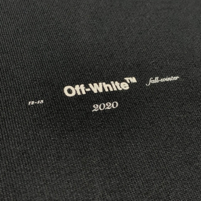Off White XXS Mariana Silva Painting Black Sweatshirt Crewneck Virgil Abloh