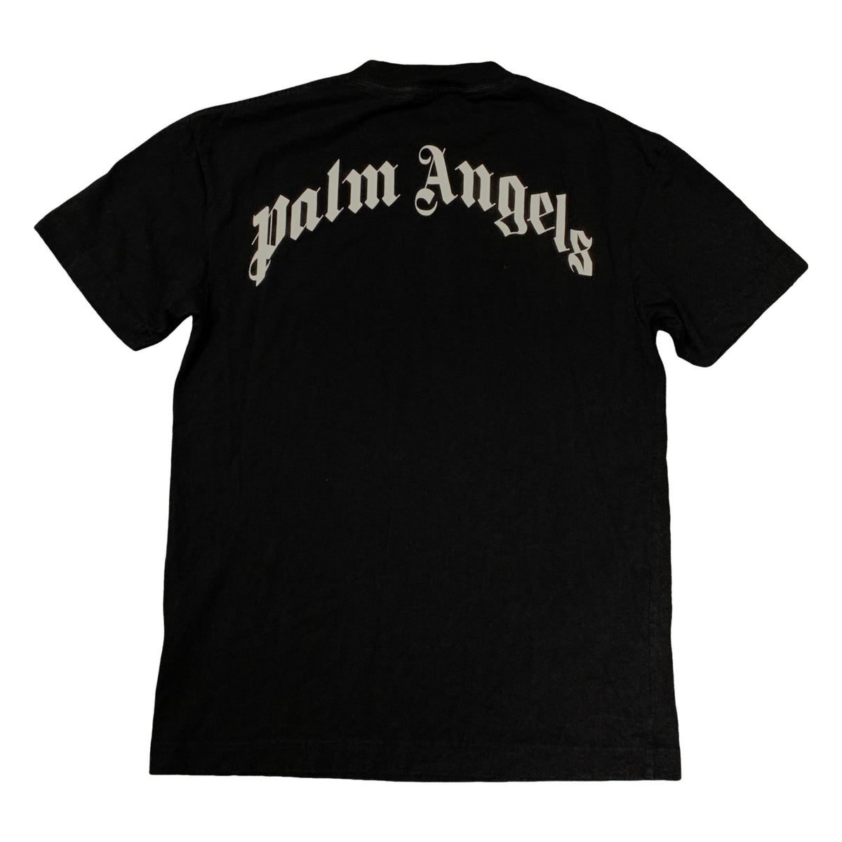 Palm Angels Small Tee Crocodile Black T-Shirt