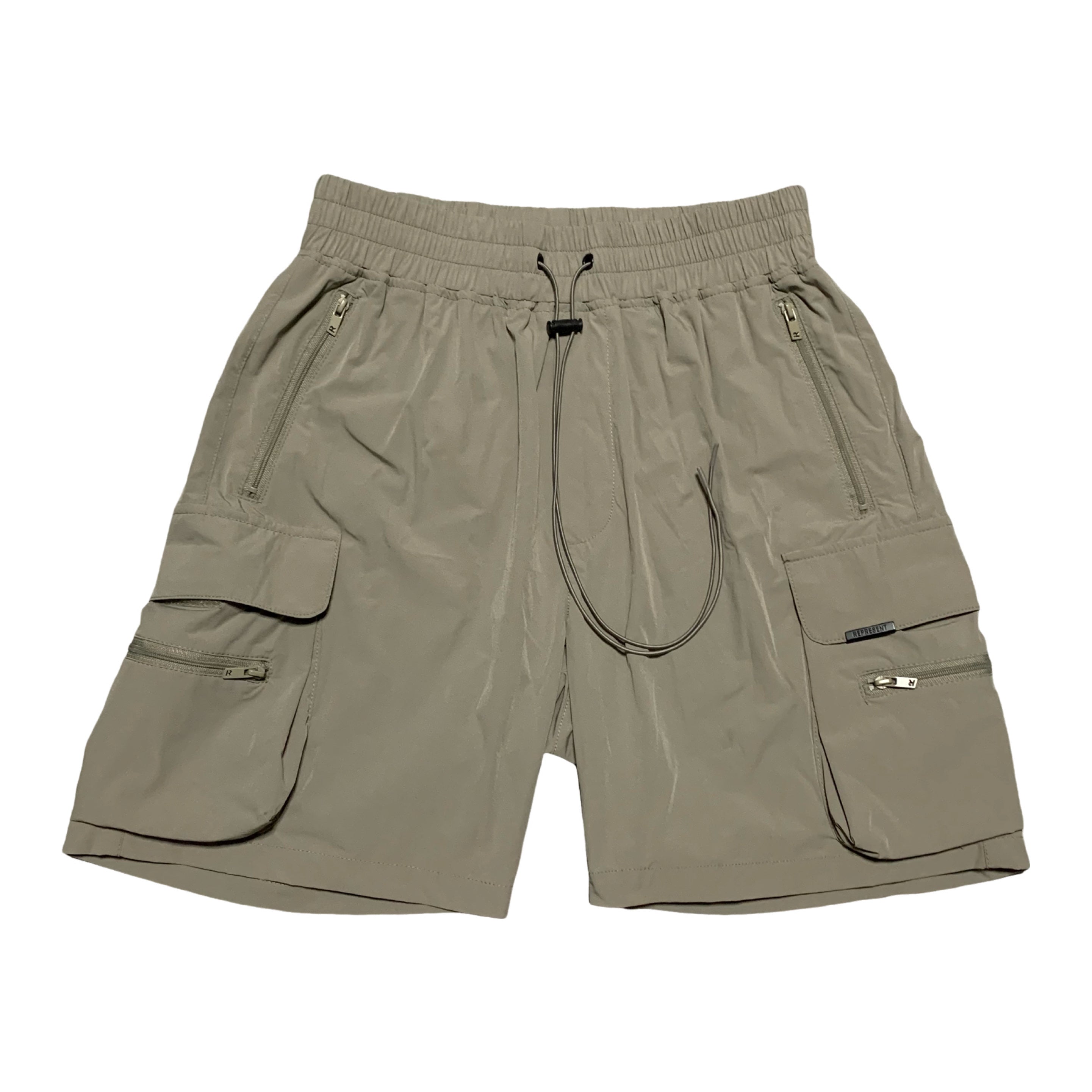 Represent XS Shorts 247 Taupe Track Pant Bottoms