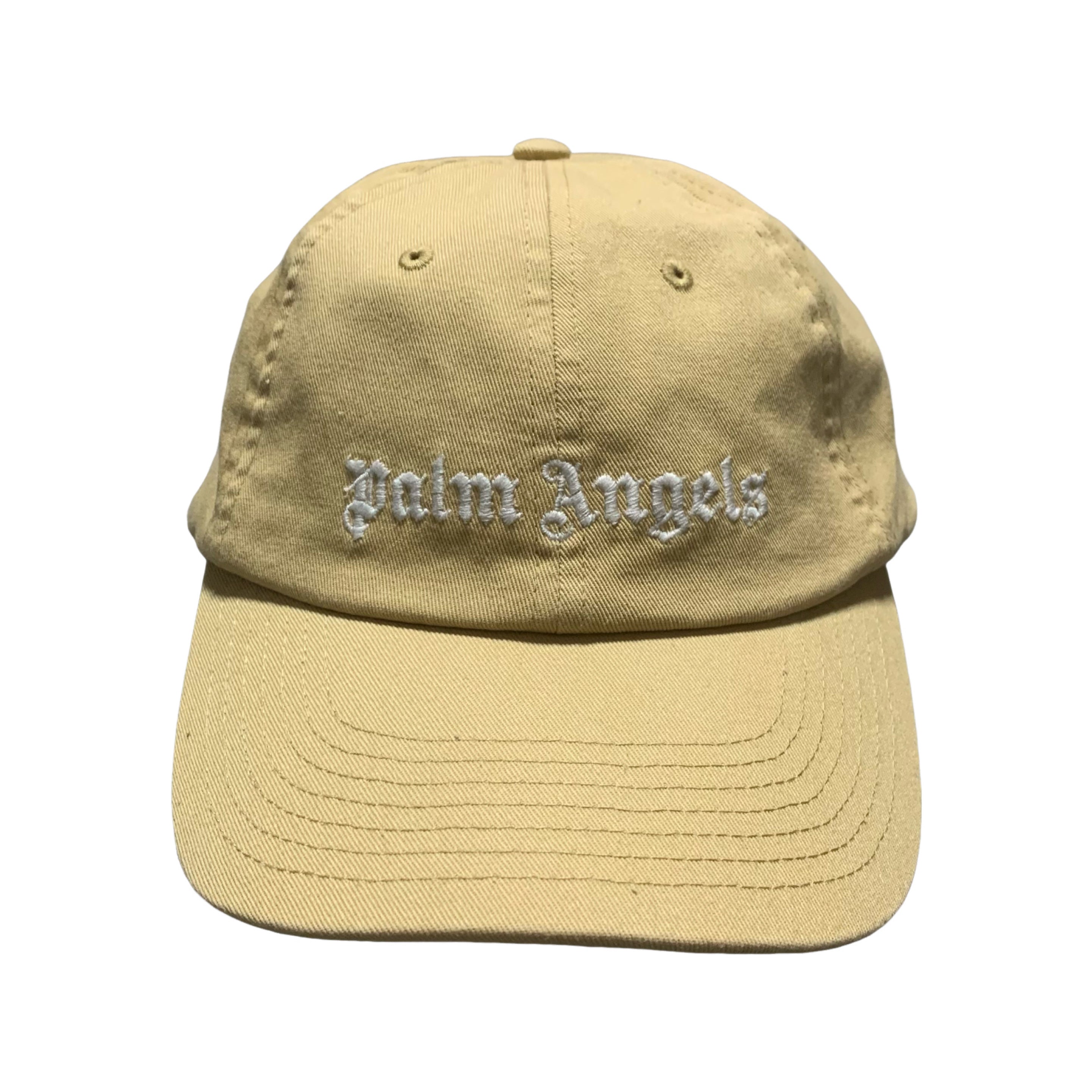 Palm Angels Cap Beige Tan Baseball Cap Hat