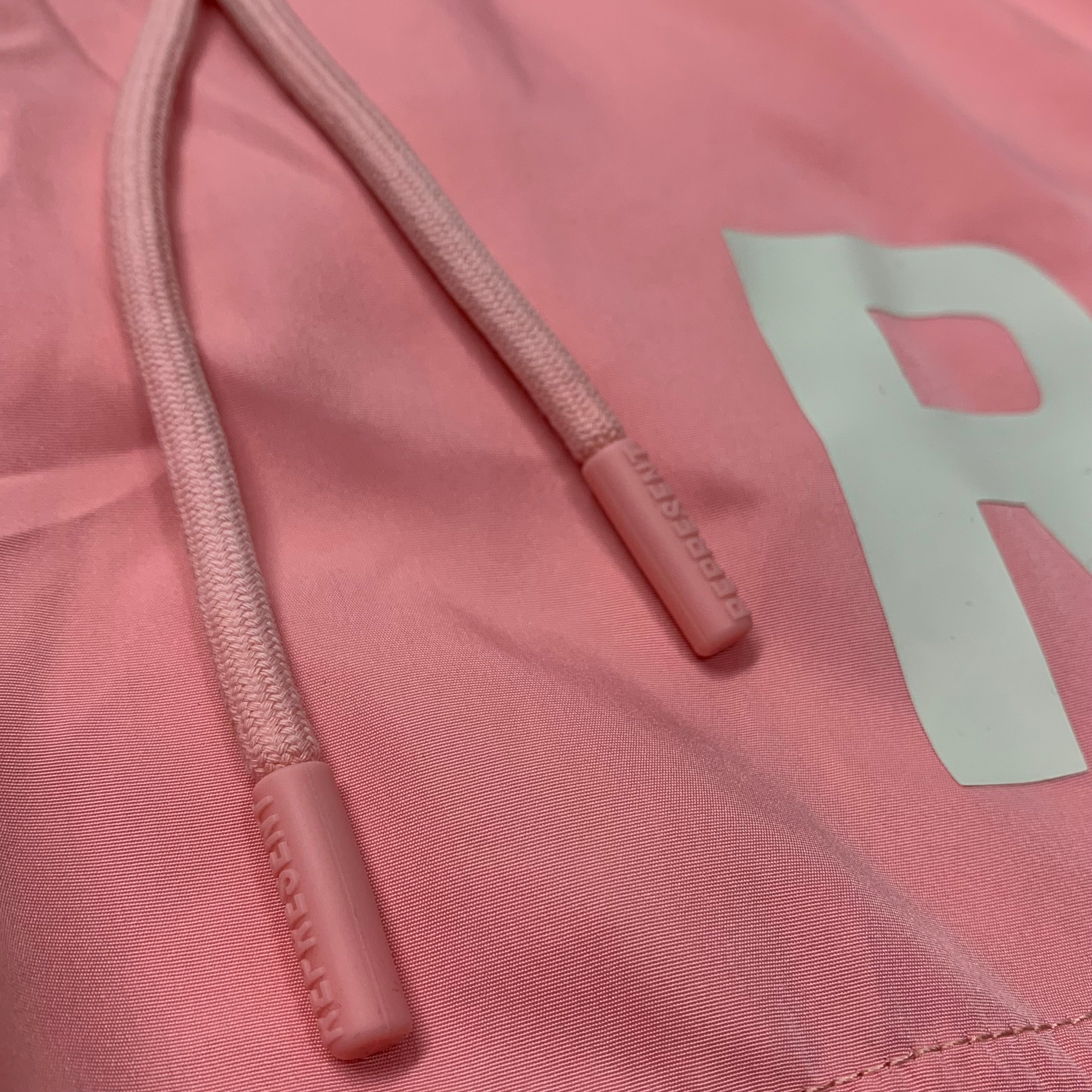 Represent XS Swim Shorts Pink REP Logo Bottoms