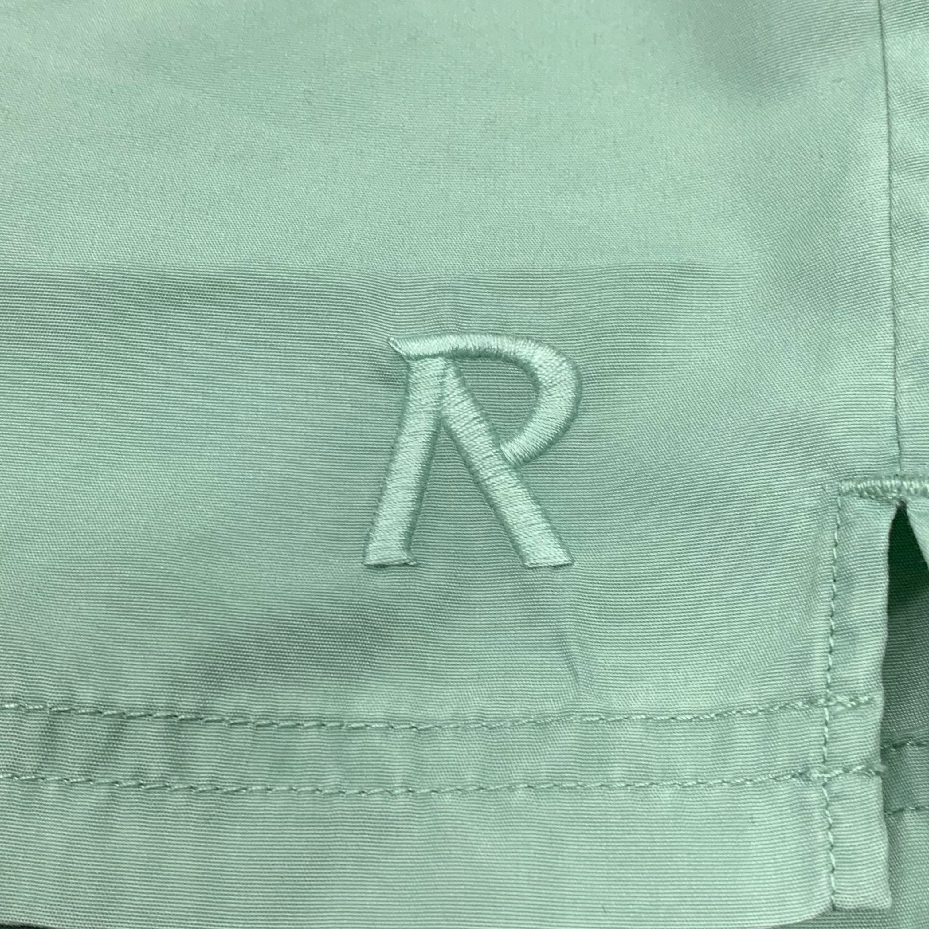 Represent Large Swim Shorts Initial Mint Green Bottoms