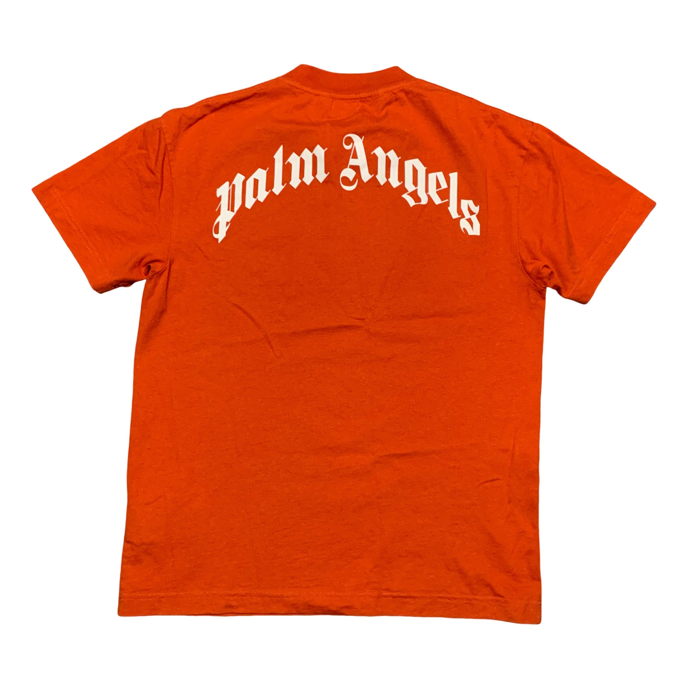 Palm Angels Medium Orange Kill The Bear Tee