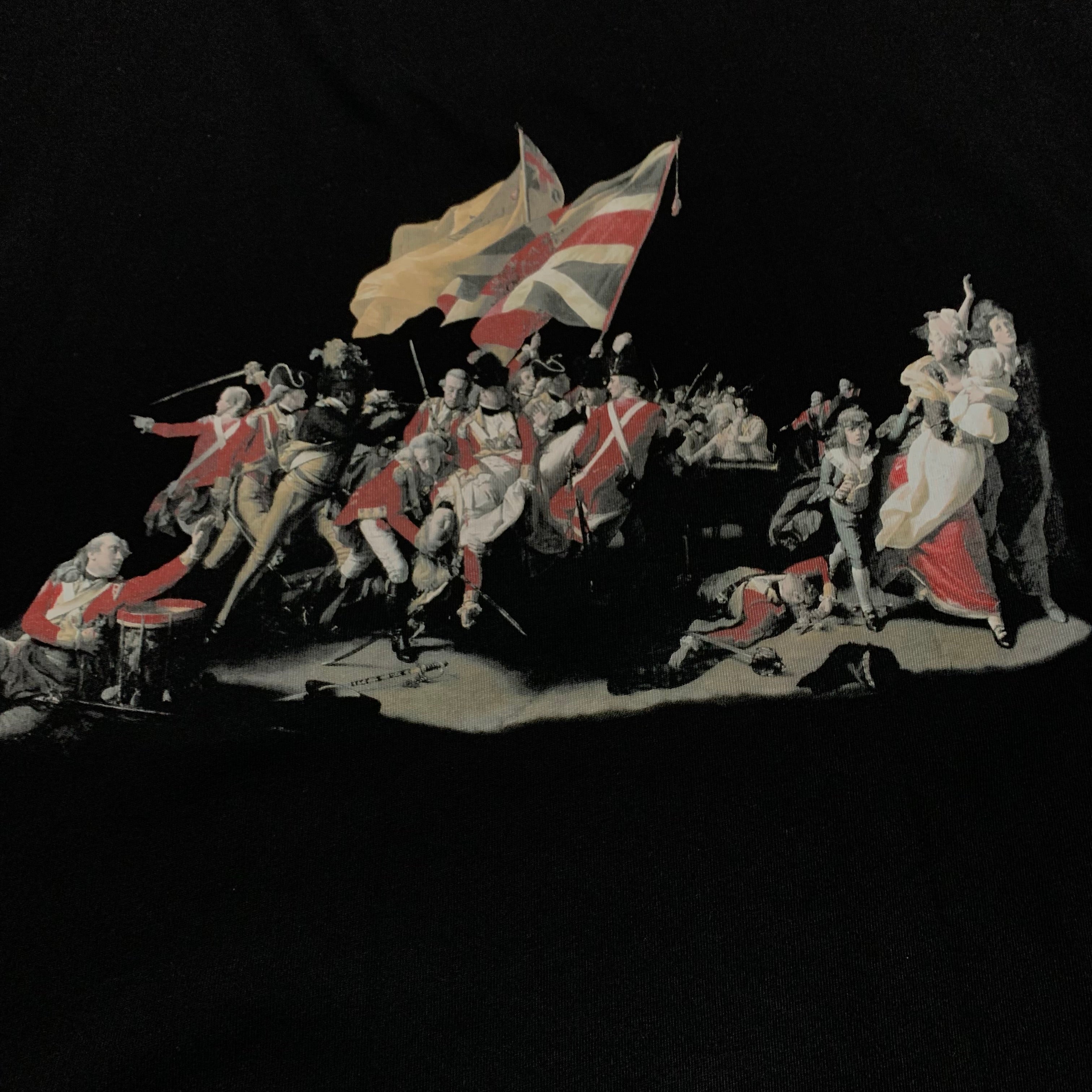 Represent Large British Archive Jet Black Tee