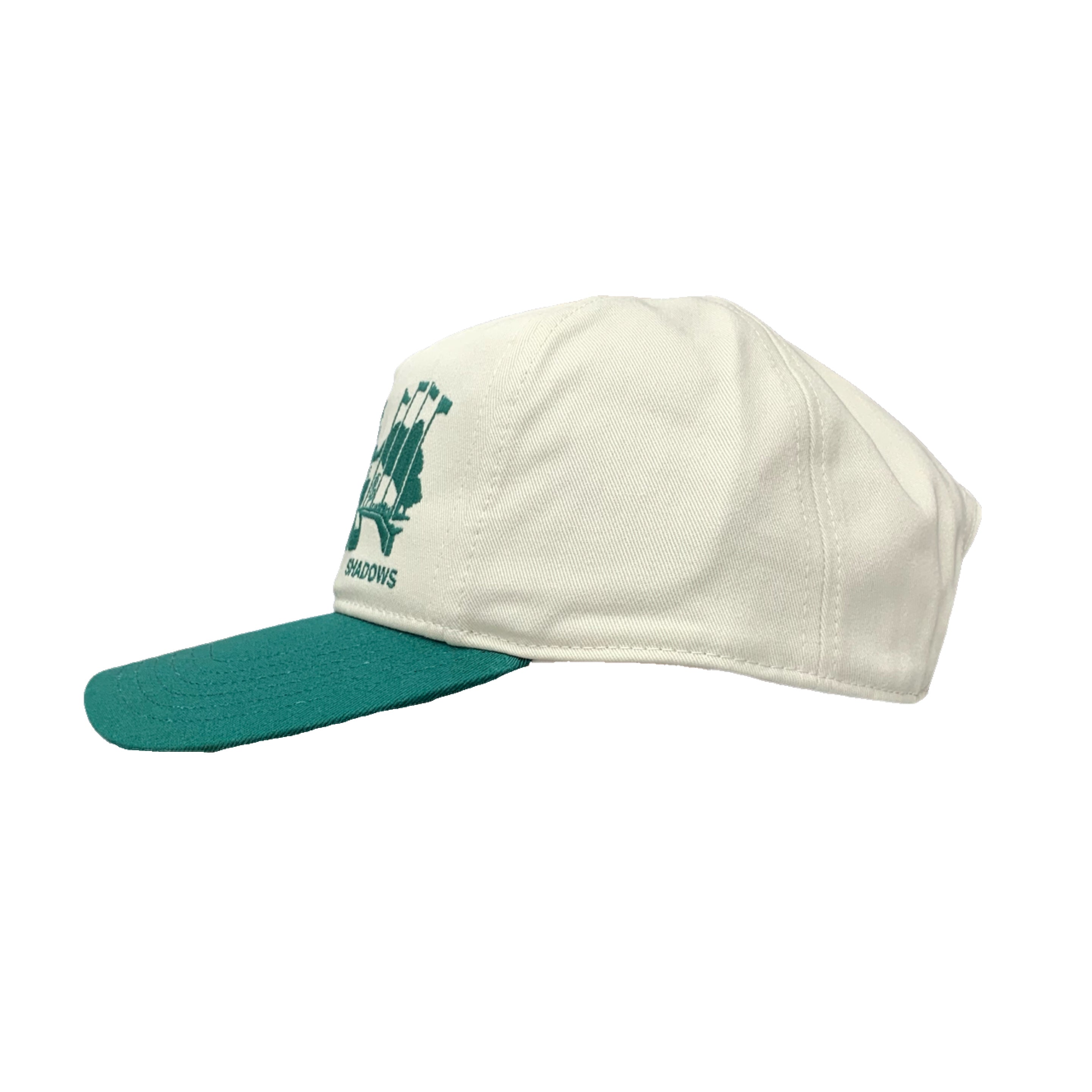 Represent Cap Raceway Antique White Forest Green Cap