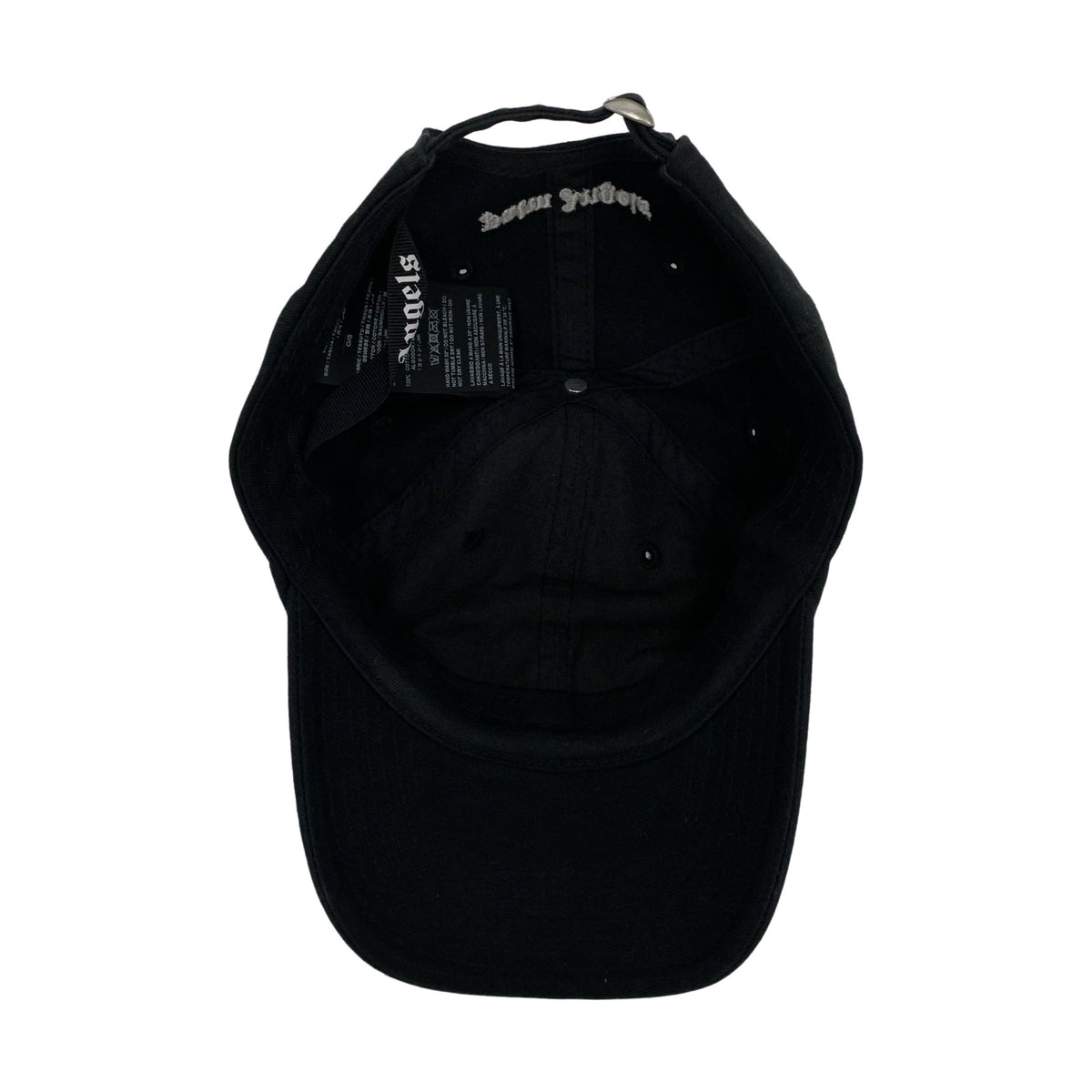 Palm Angels Cap New College Logo Black Cap