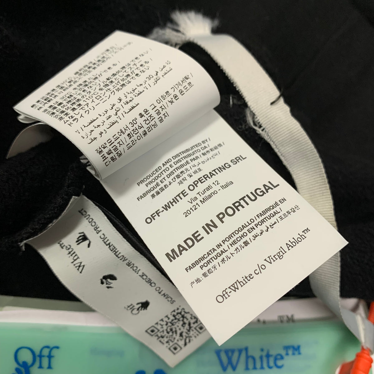 Off White Medium Sweatshirt Diag Black Crewneck Virgil Abloh