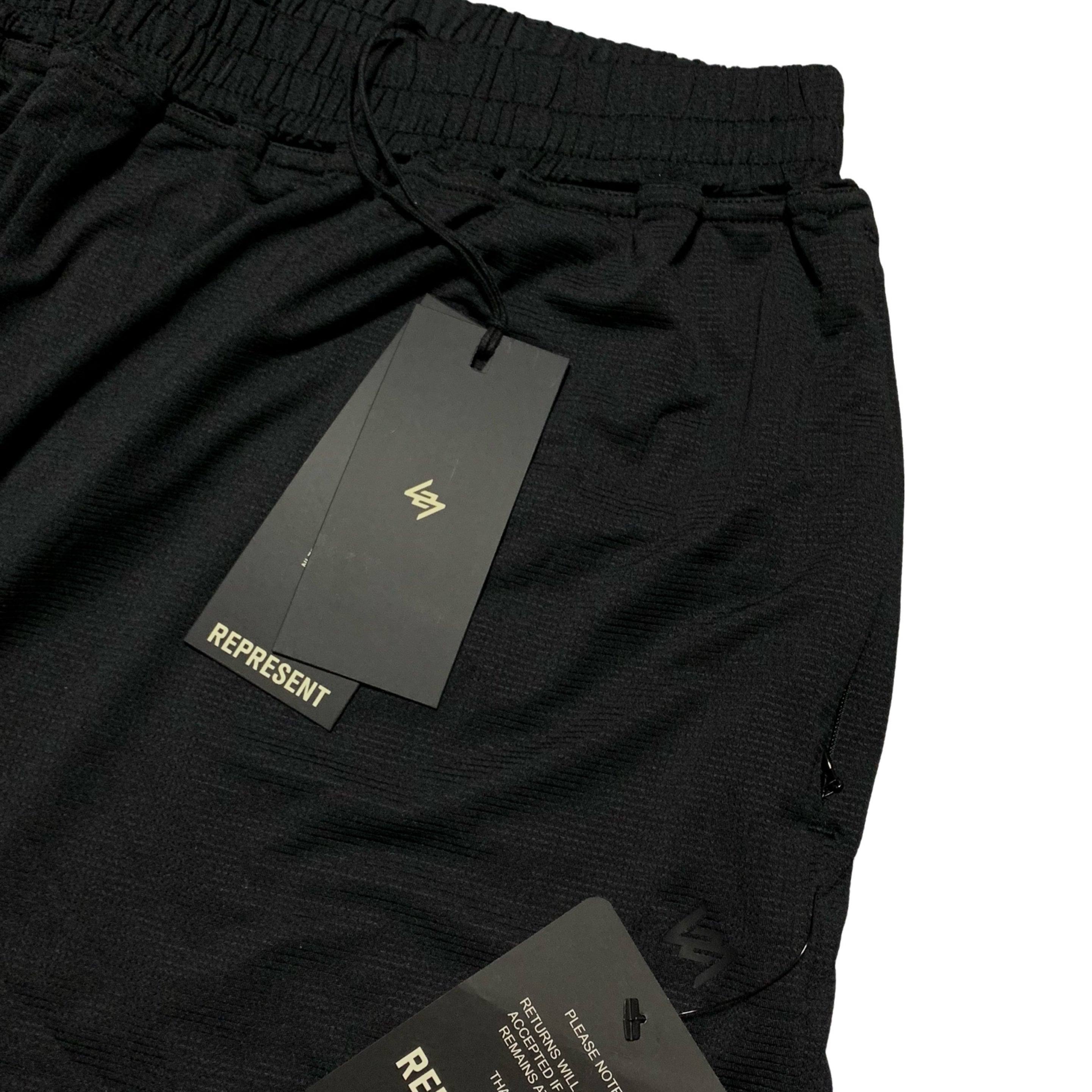 Represent Large Shorts 247 DNA Mesh Black Shorts