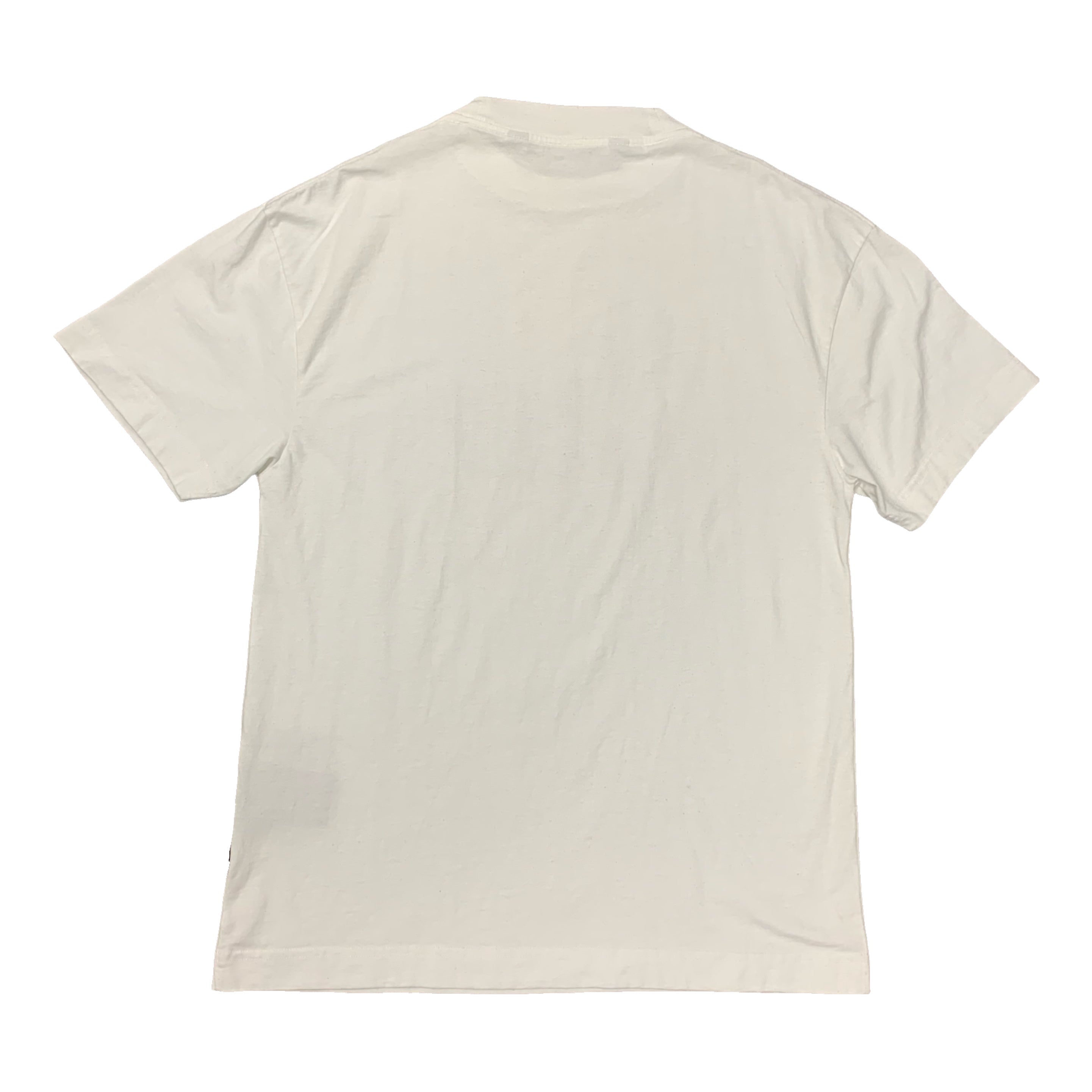 Palm Angels Small Tee Sketchy Logo White T-Shirt