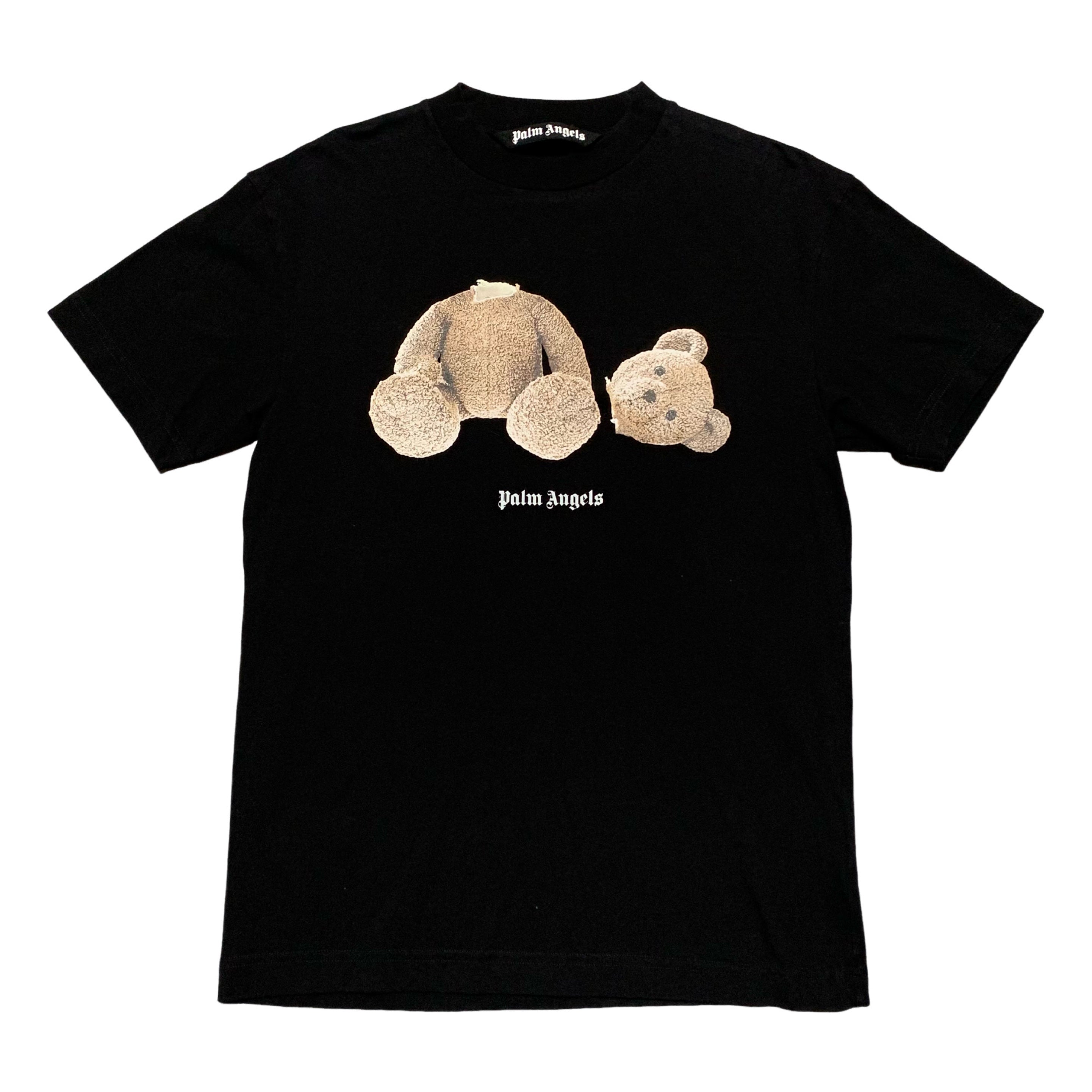 Palm Angels Small Kill The Bear Black Tee