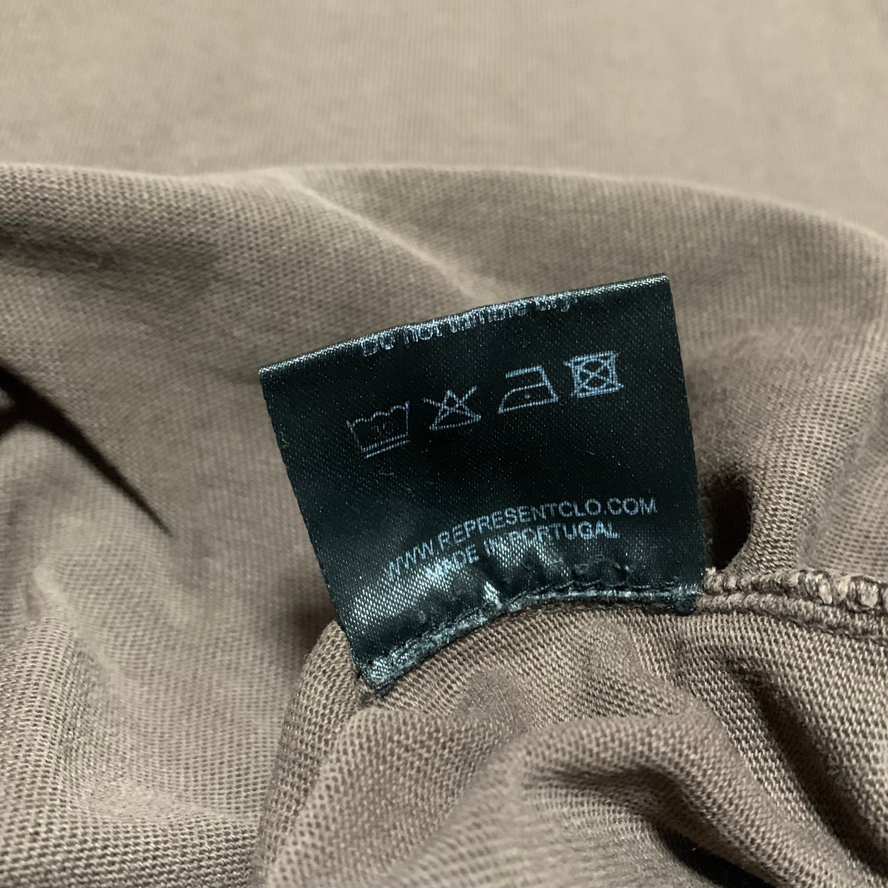 Represent Small British Thunder Vintage Brown Tee